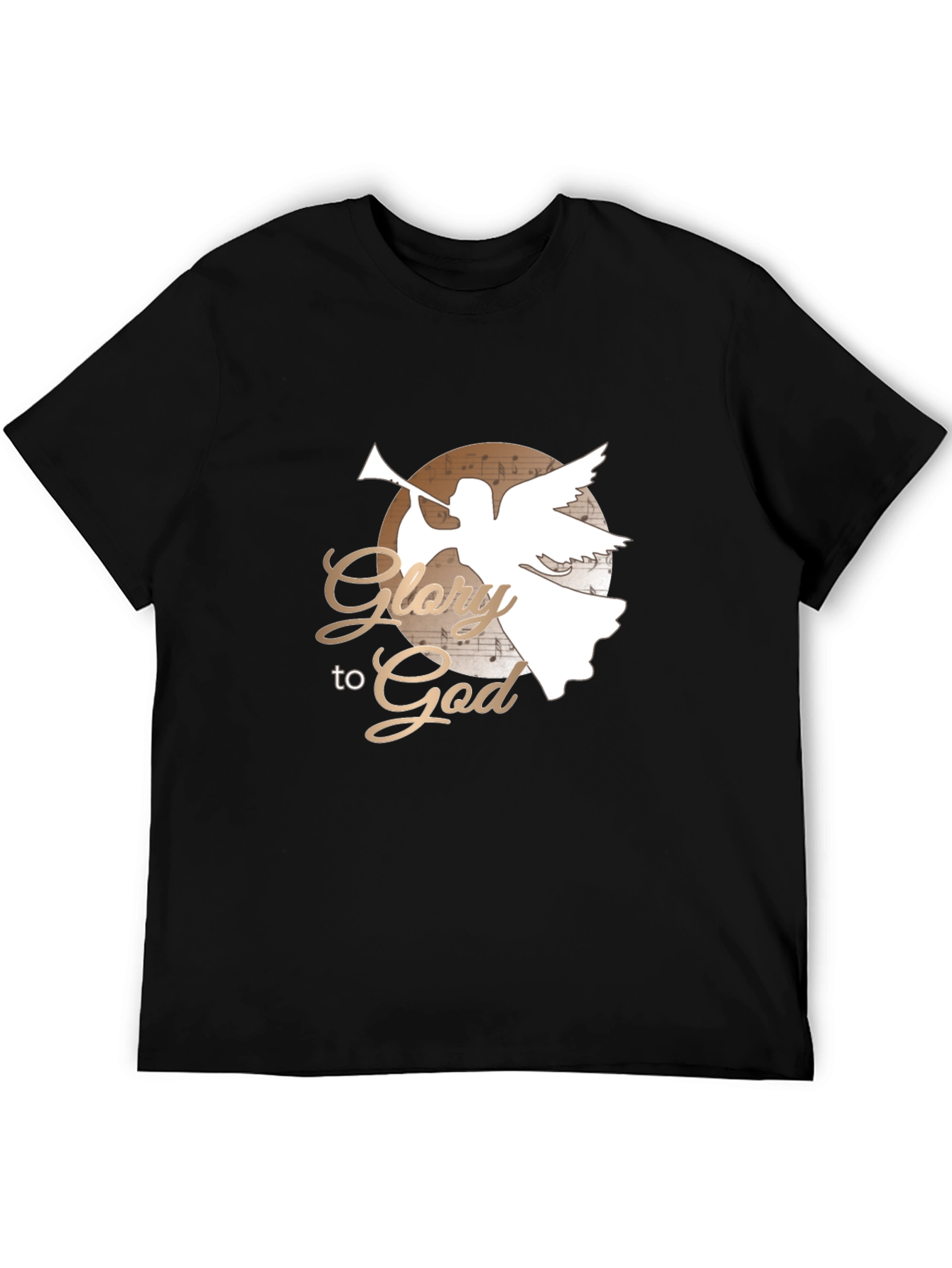 Glory to God Graphic Tee - Black T-Shirt