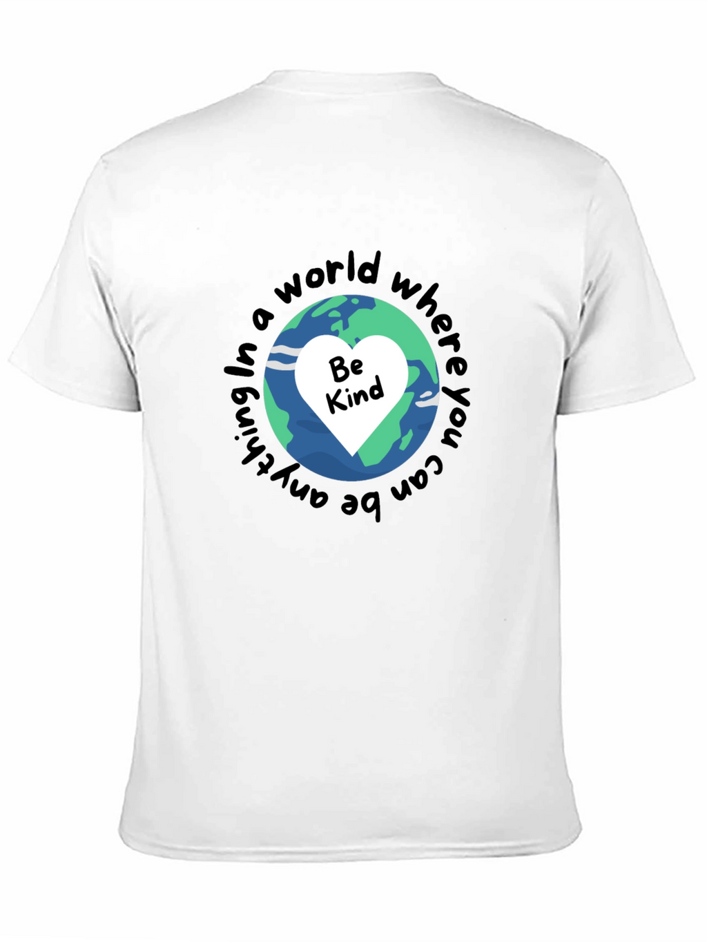 Be Kind T-Shirt Earth Graphic Tee