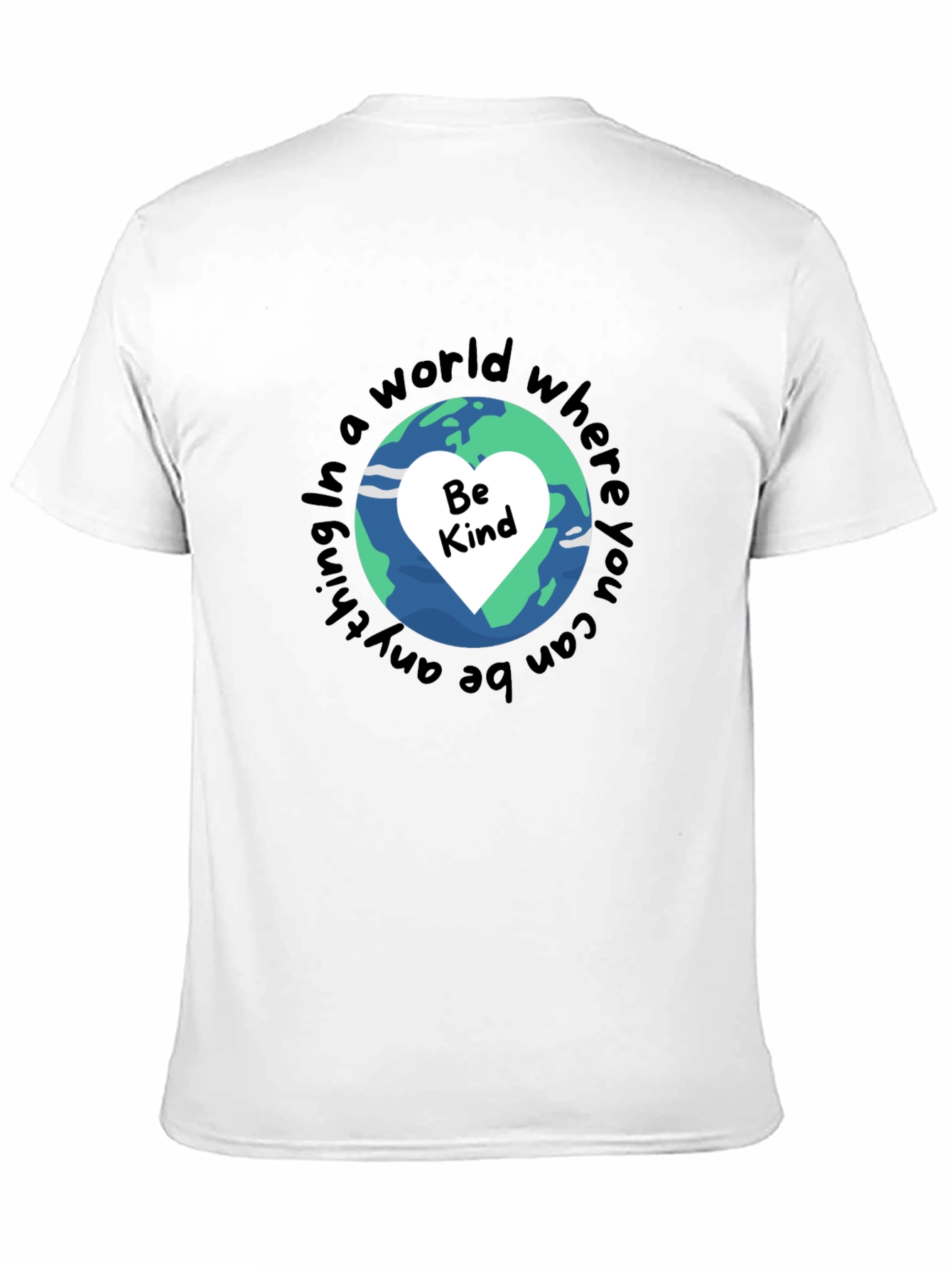 Be Kind T-Shirt Earth Graphic Tee