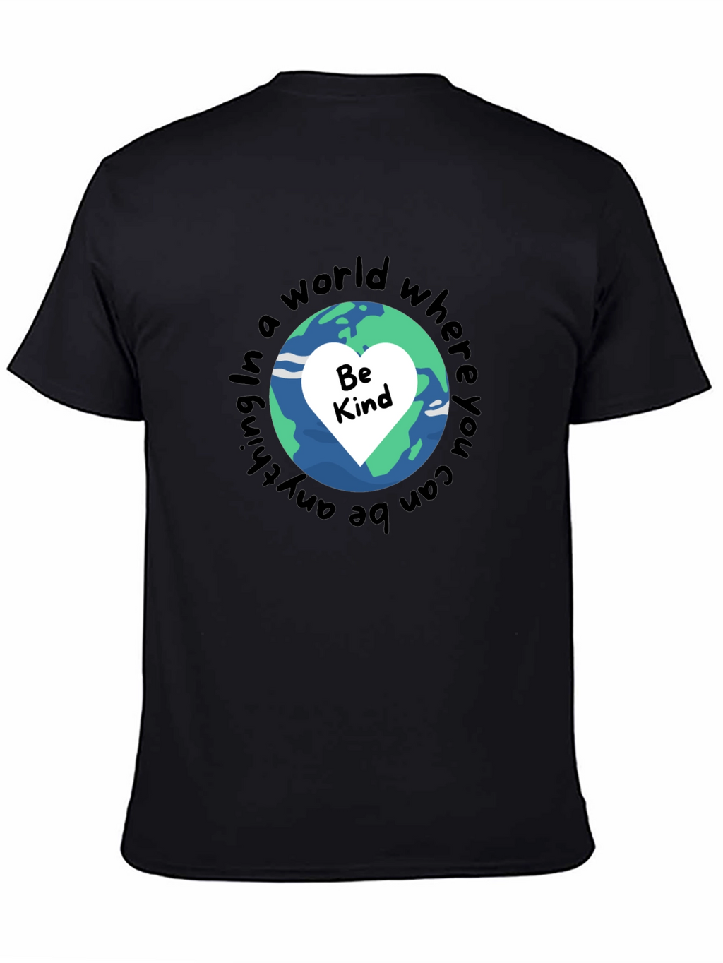 Be Kind T-Shirt Earth Graphic Tee