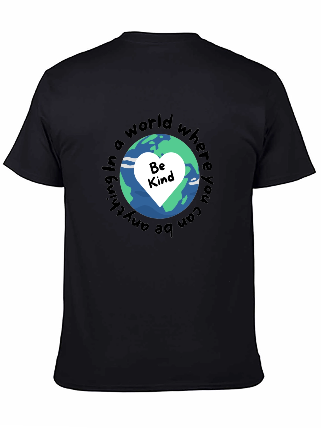 Be Kind T-Shirt Earth Graphic Tee