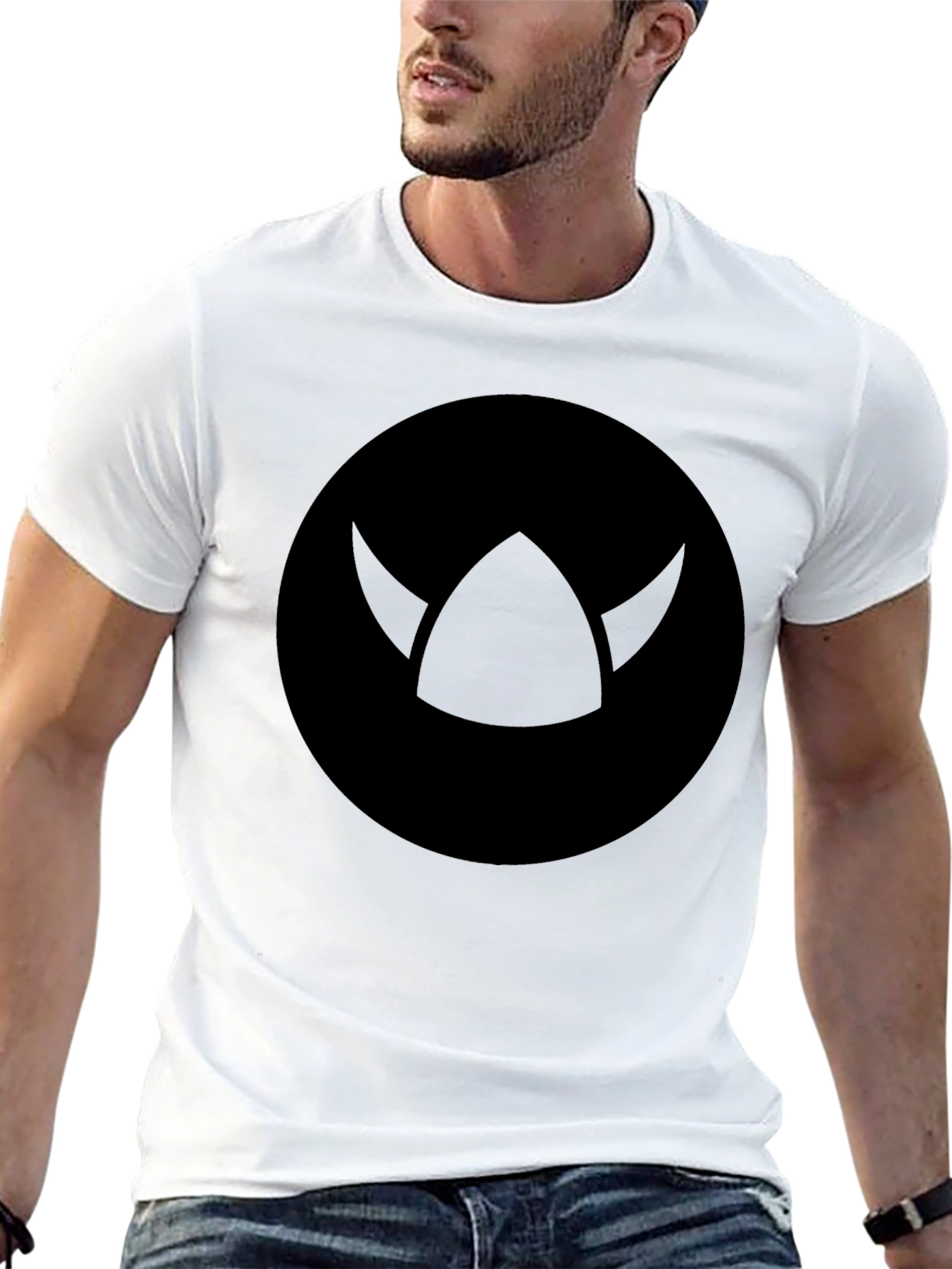Viking Symbol Black T-Shirt