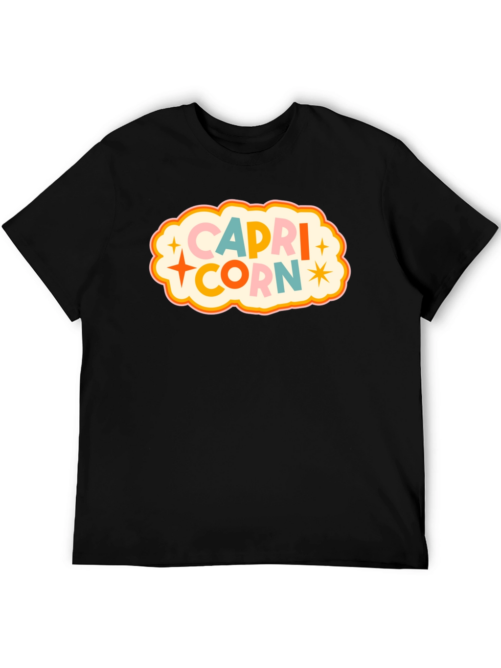 Capricorn Zodiac Graphic T-Shirt