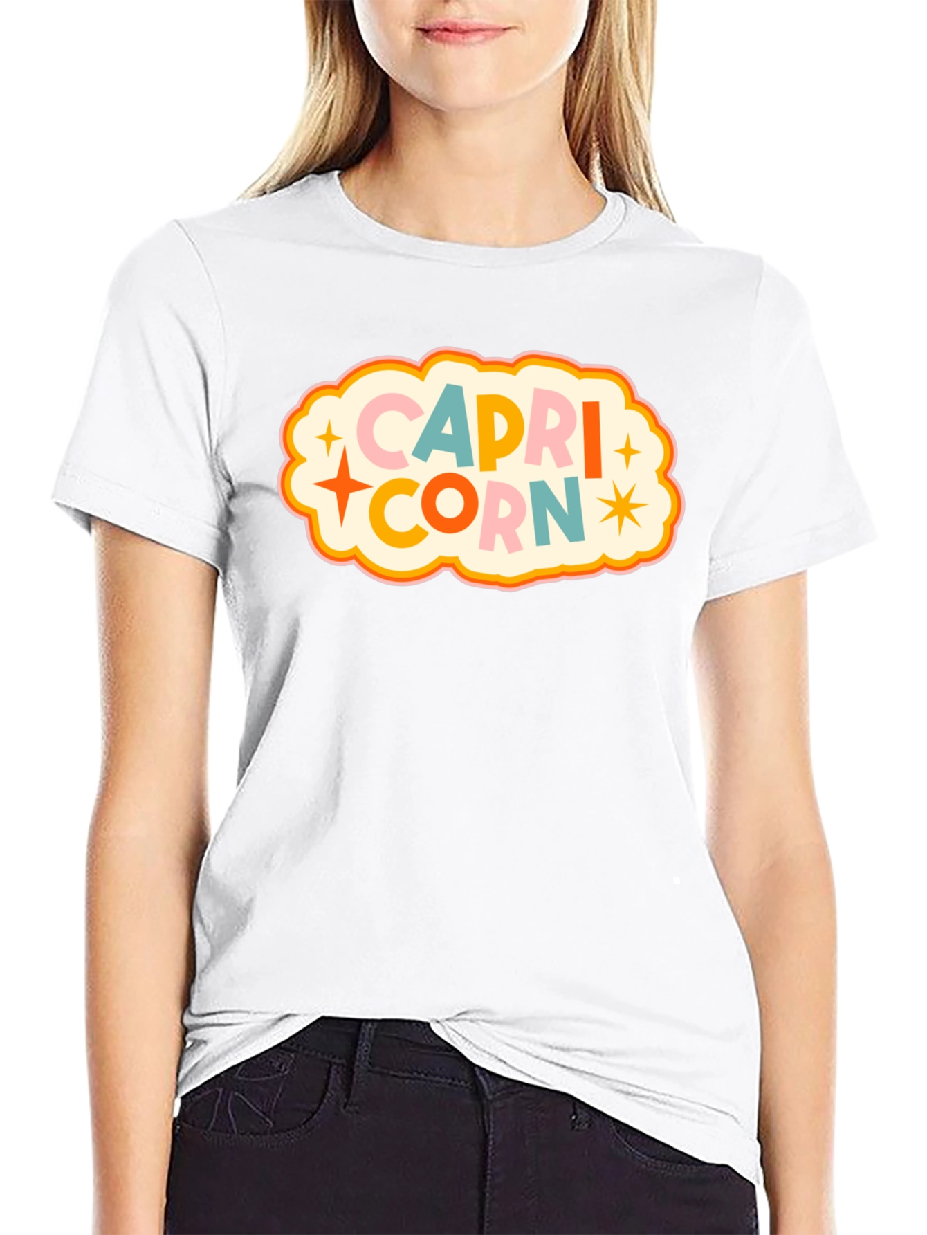 Capricorn Zodiac Graphic T-Shirt