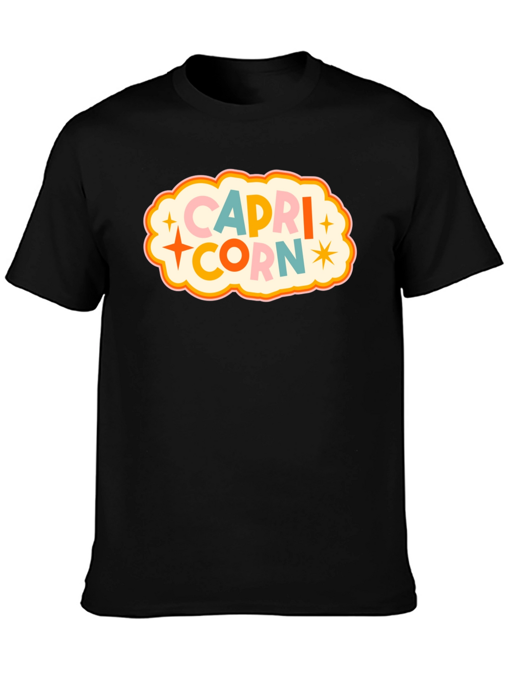 Capricorn Zodiac Graphic T-Shirt