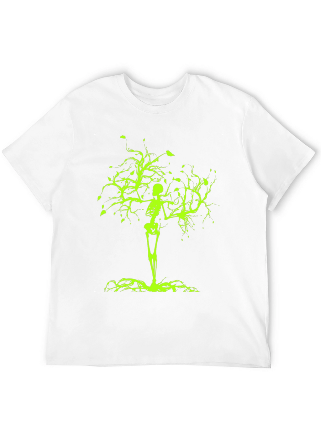 Skeleton Tree Graphic Tee - Black T-Shirt