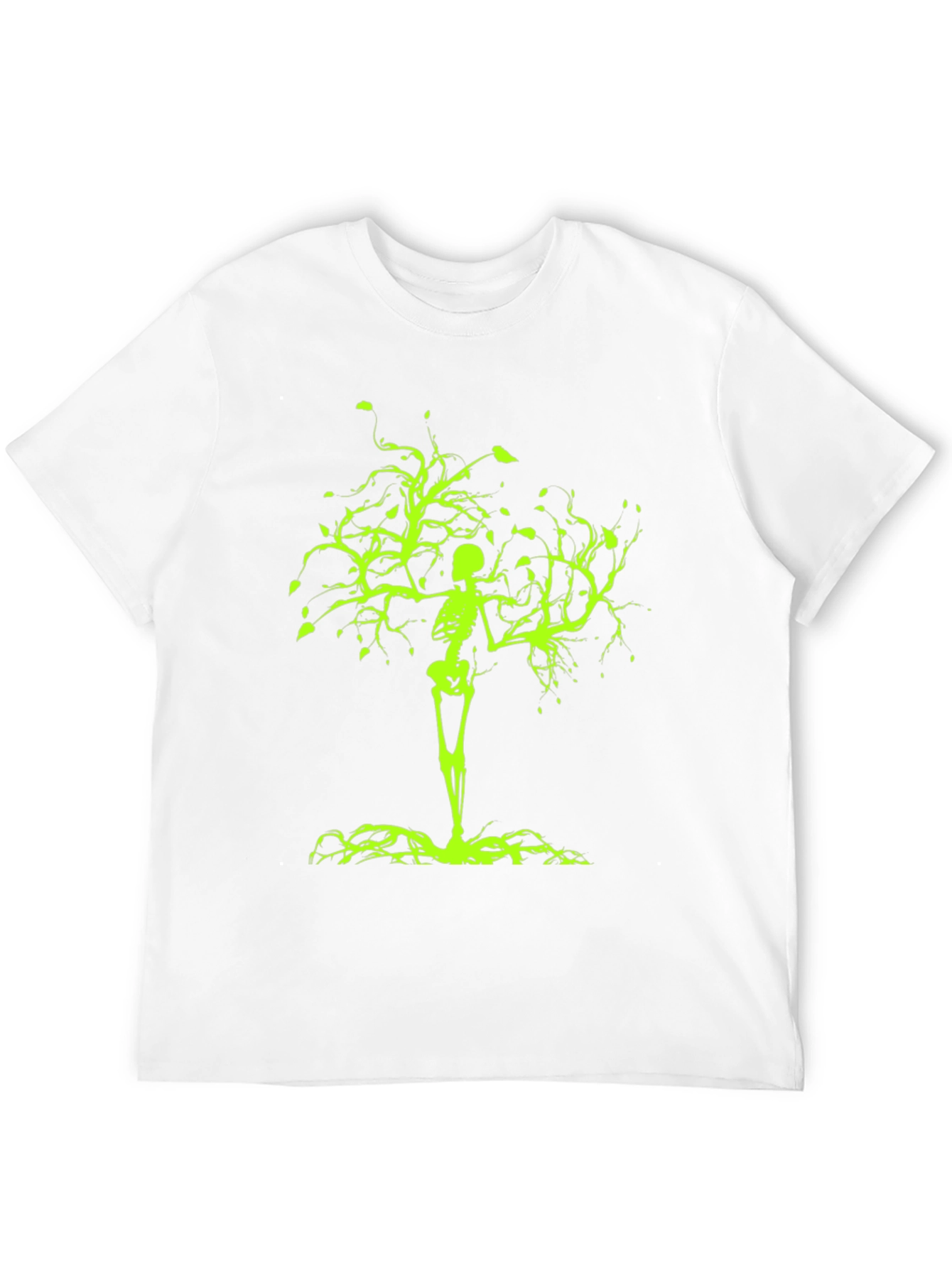 Skeleton Tree Graphic Tee - Black T-Shirt