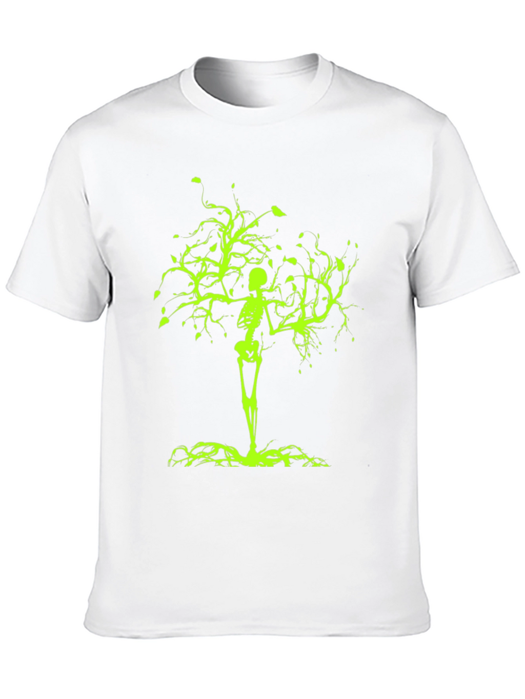 Skeleton Tree Graphic Tee - Black T-Shirt