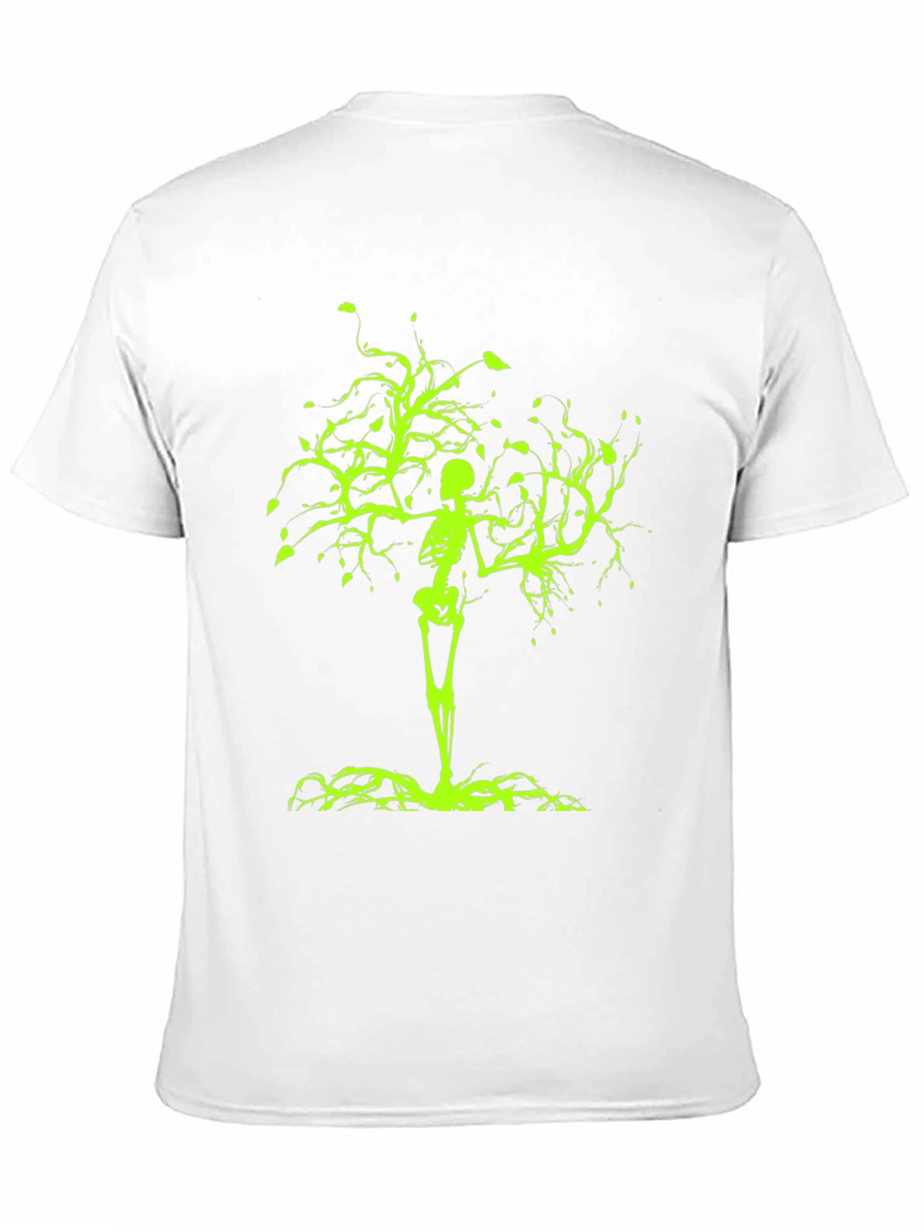 Skeleton Tree Graphic Tee - Black T-Shirt