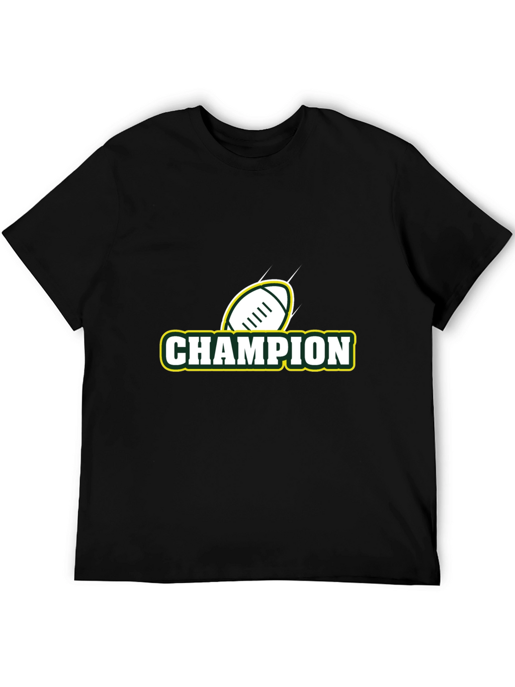 Champion Football T-Shirt - Black