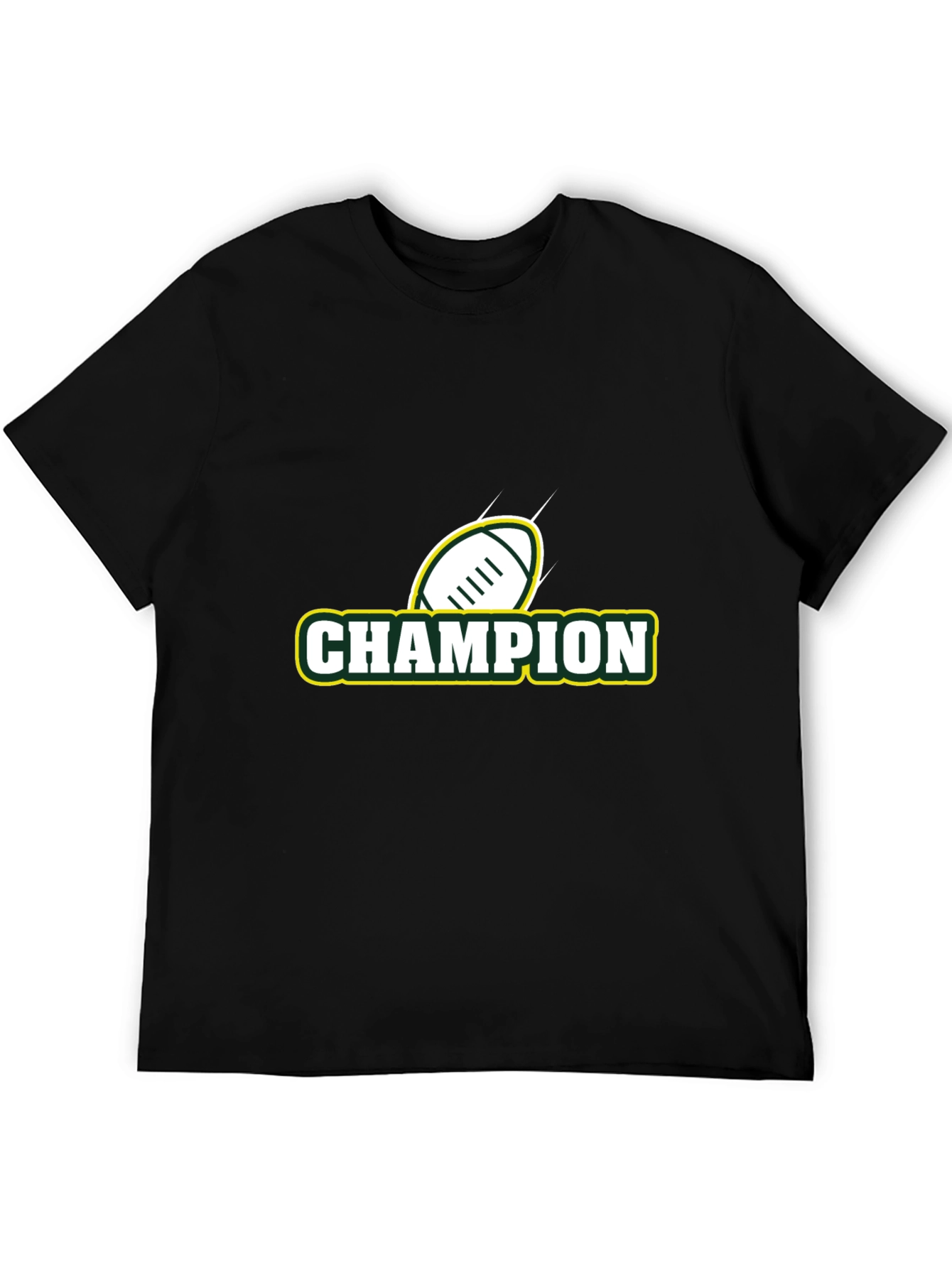 Champion Football T-Shirt - Black