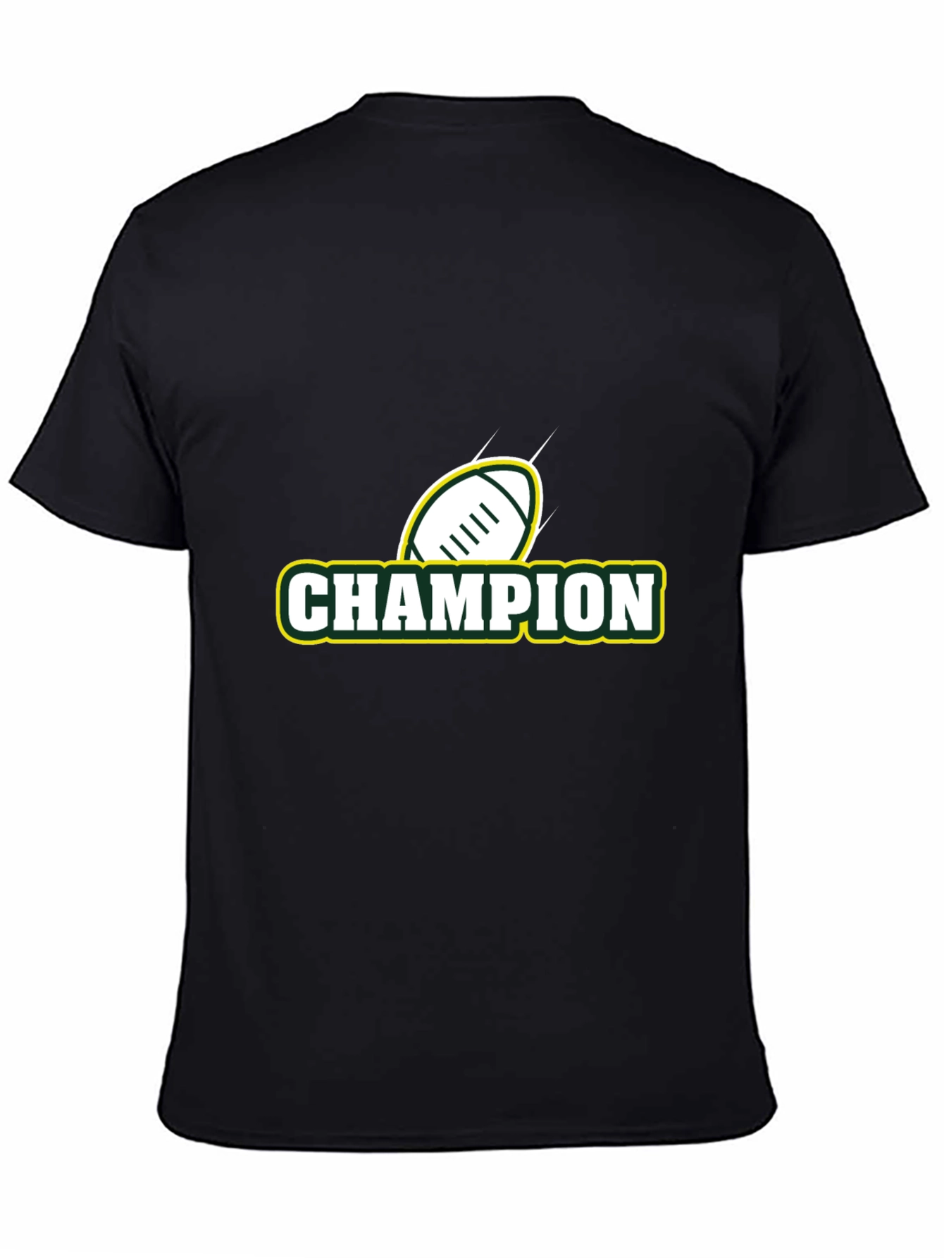 Champion Football T-Shirt - Black