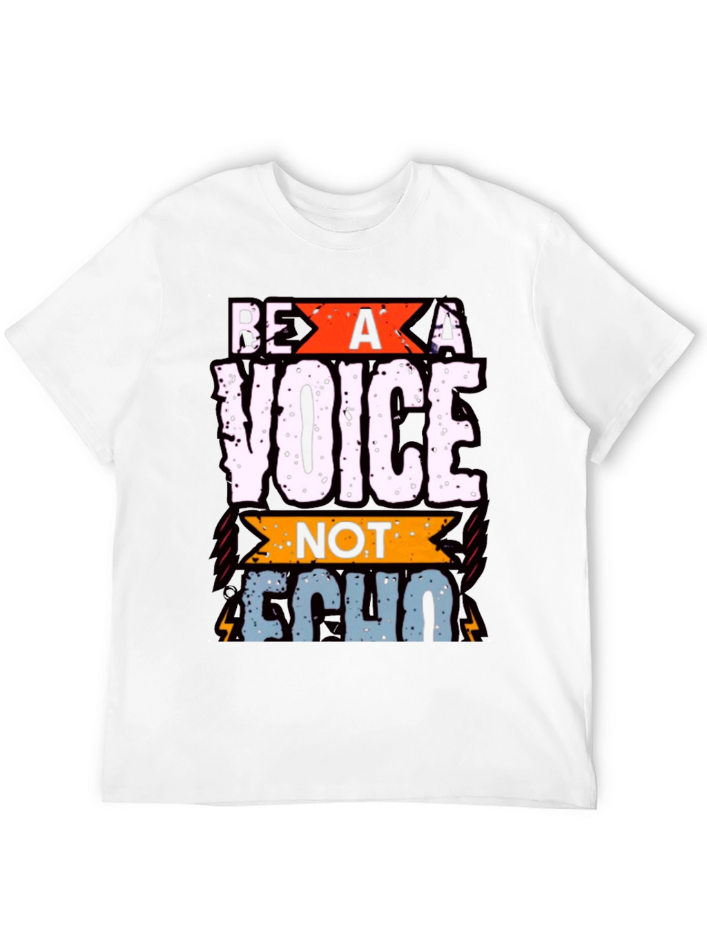 Be A Voice T-Shirt - Inspirational Graphic Tee