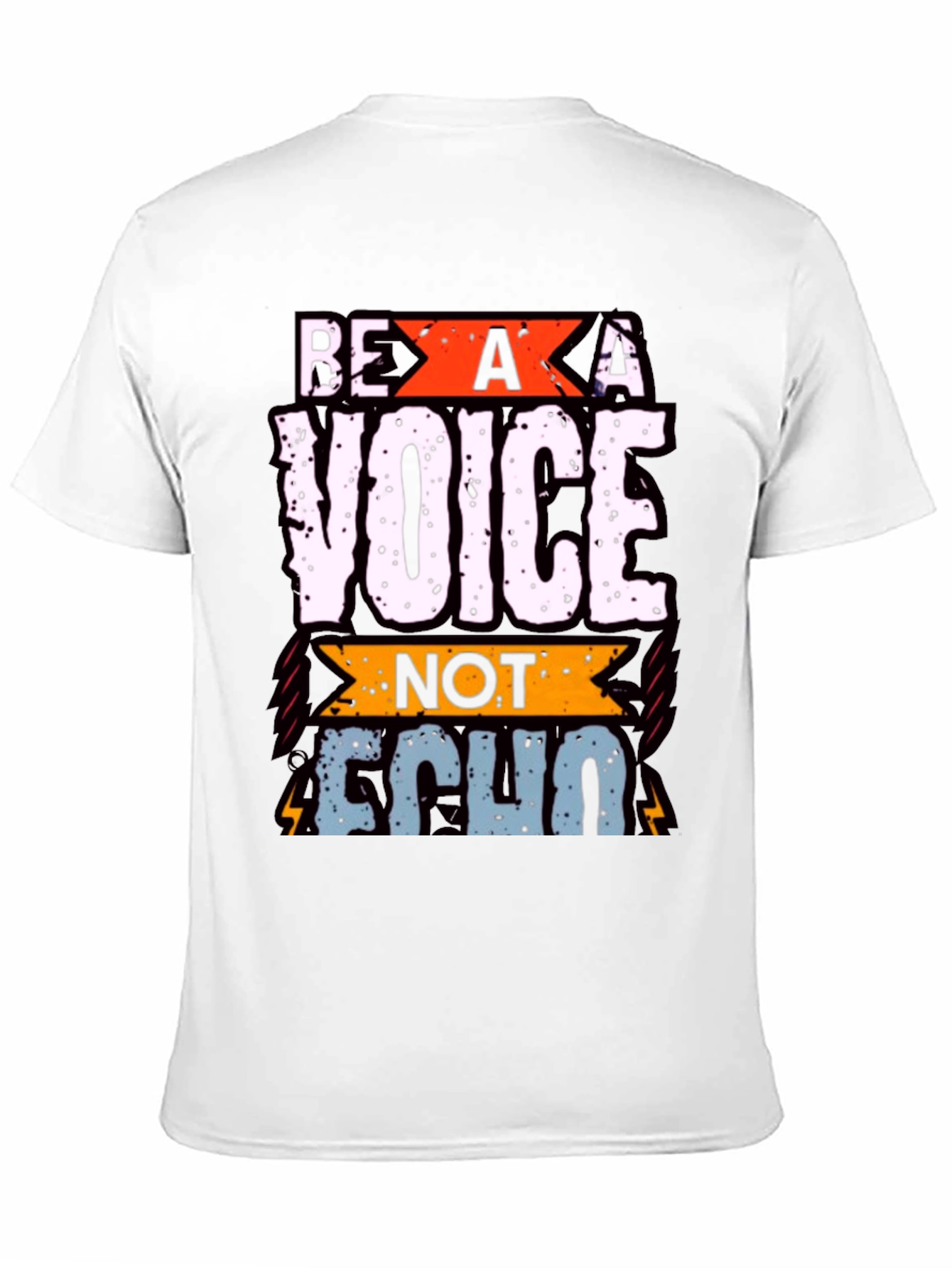 Be A Voice T-Shirt - Inspirational Graphic Tee