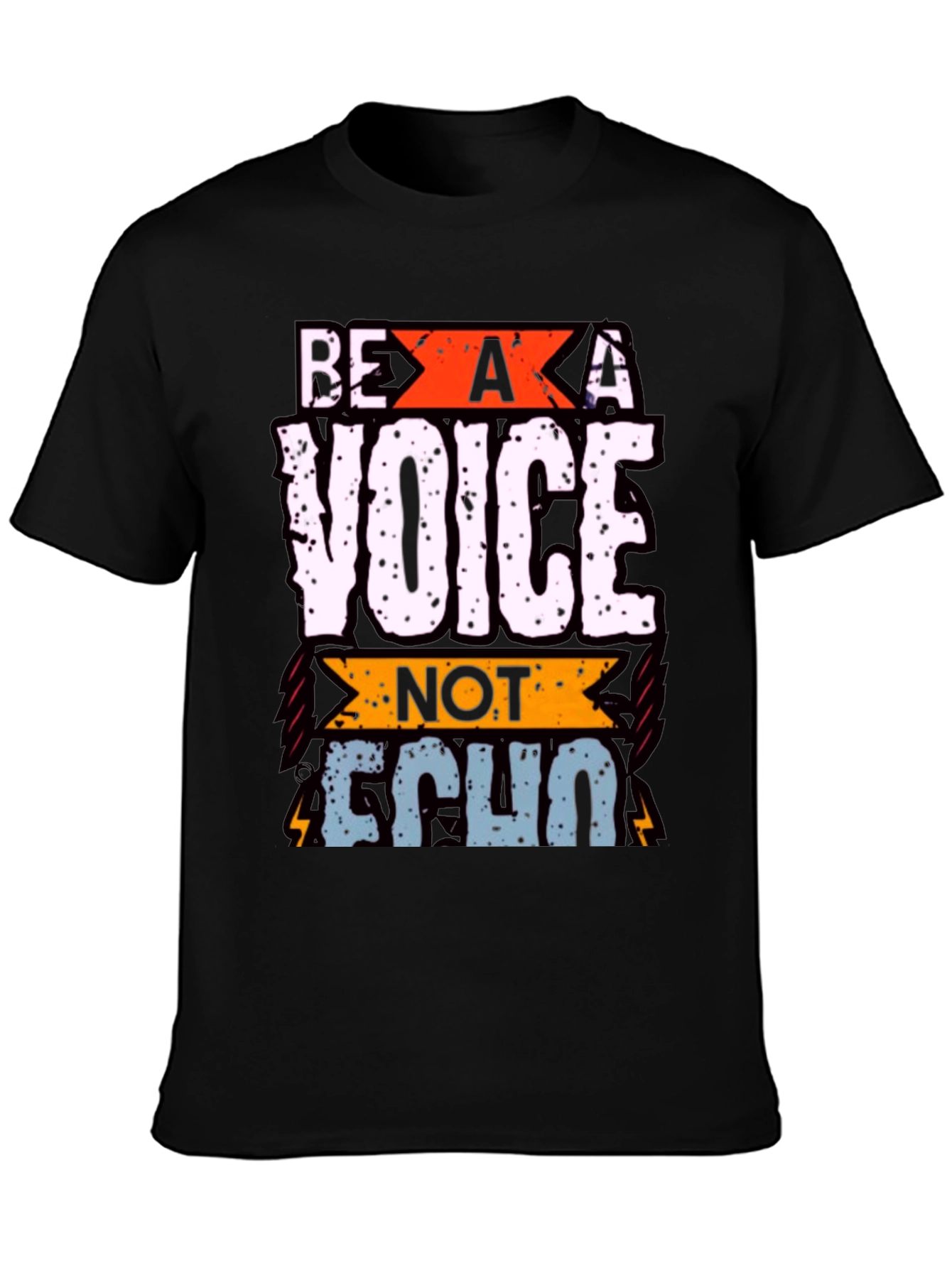 Be A Voice T-Shirt - Inspirational Graphic Tee