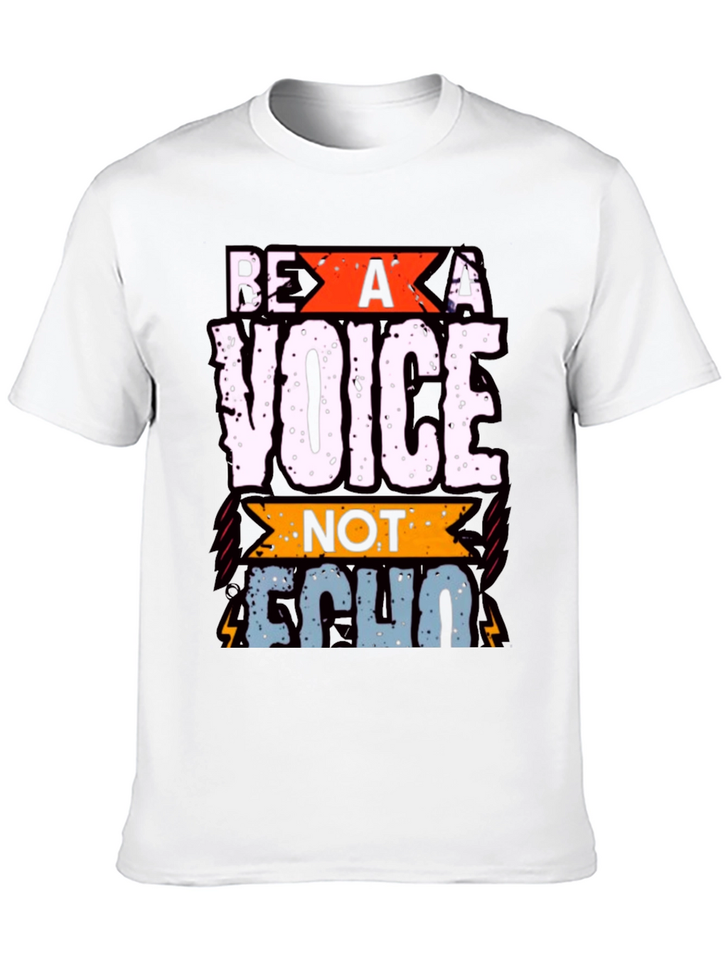 Be A Voice T-Shirt - Inspirational Graphic Tee