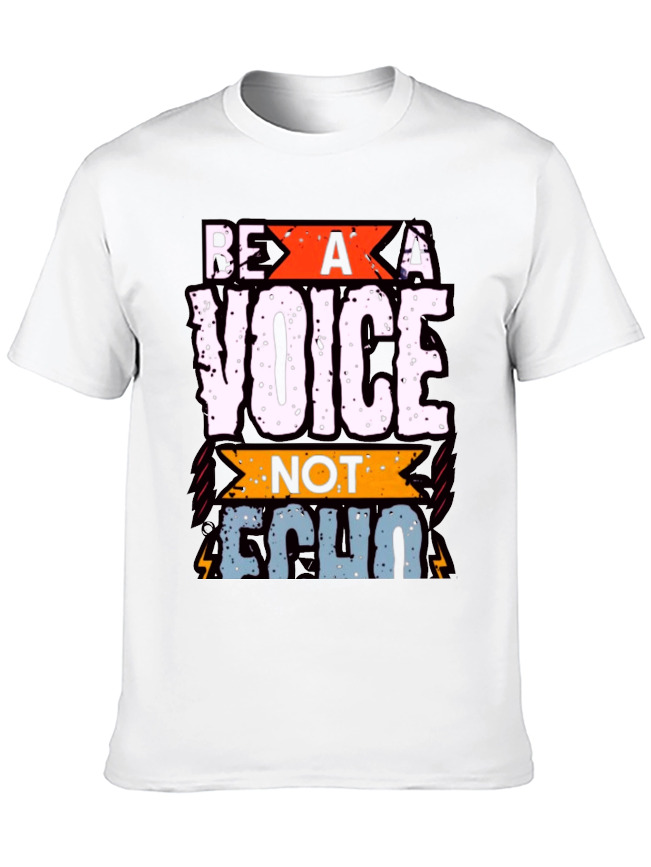 Be A Voice T-Shirt - Inspirational Graphic Tee