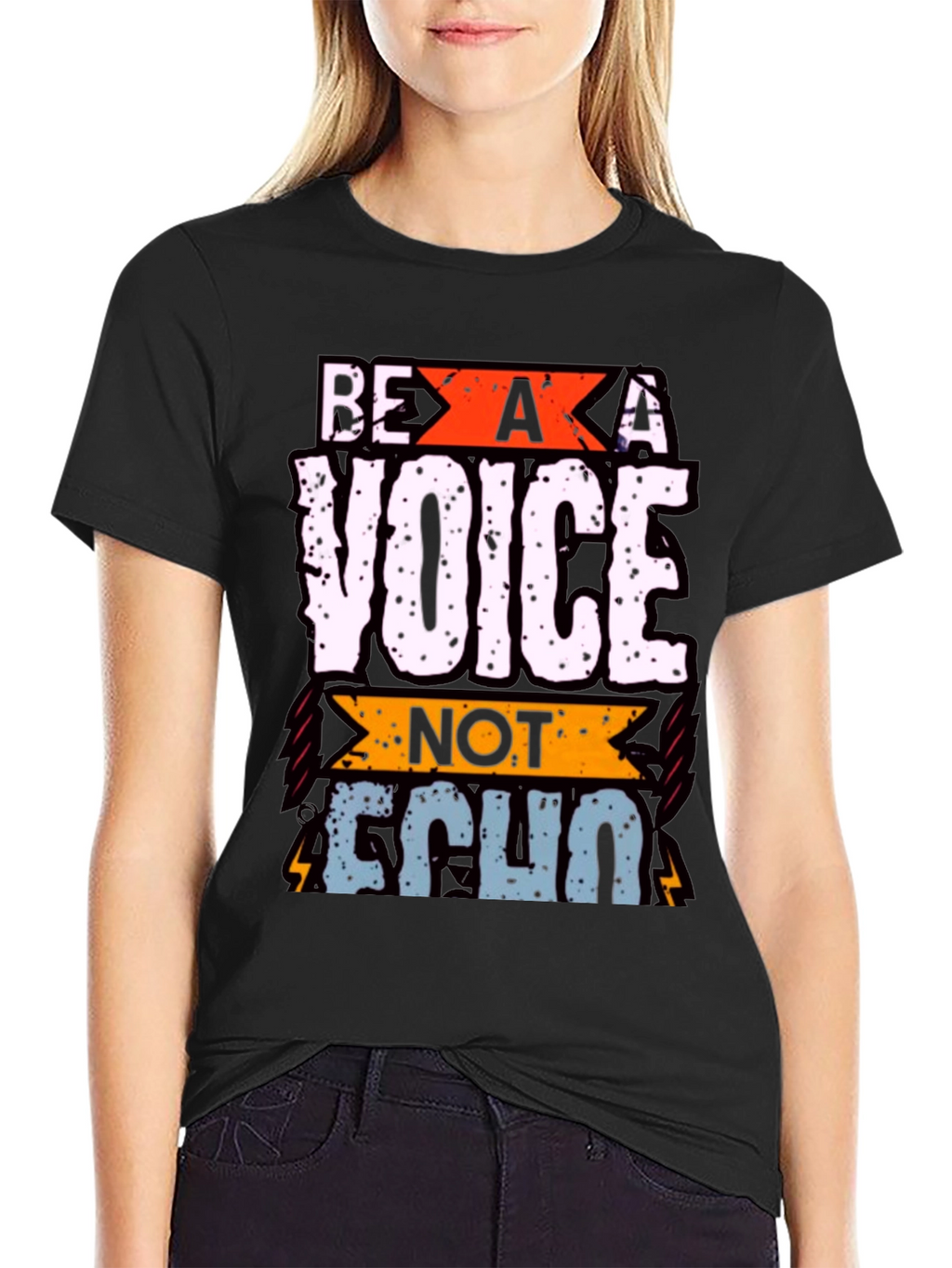 Be A Voice T-Shirt - Inspirational Graphic Tee