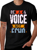 Be A Voice T-Shirt - Inspirational Graphic Tee
