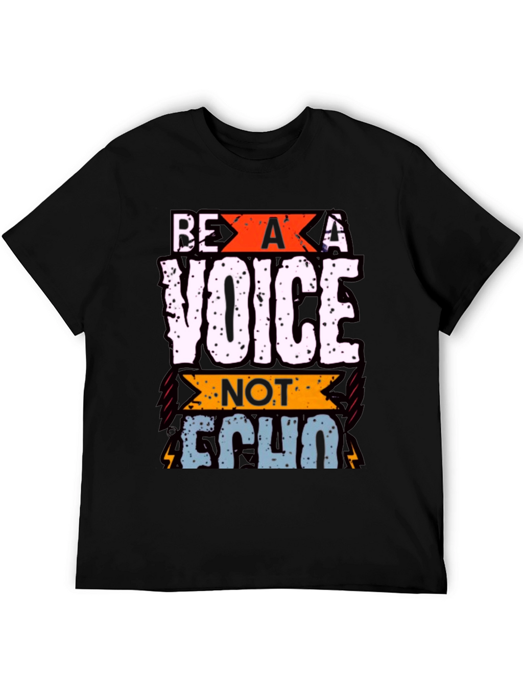 Be A Voice T-Shirt - Inspirational Graphic Tee