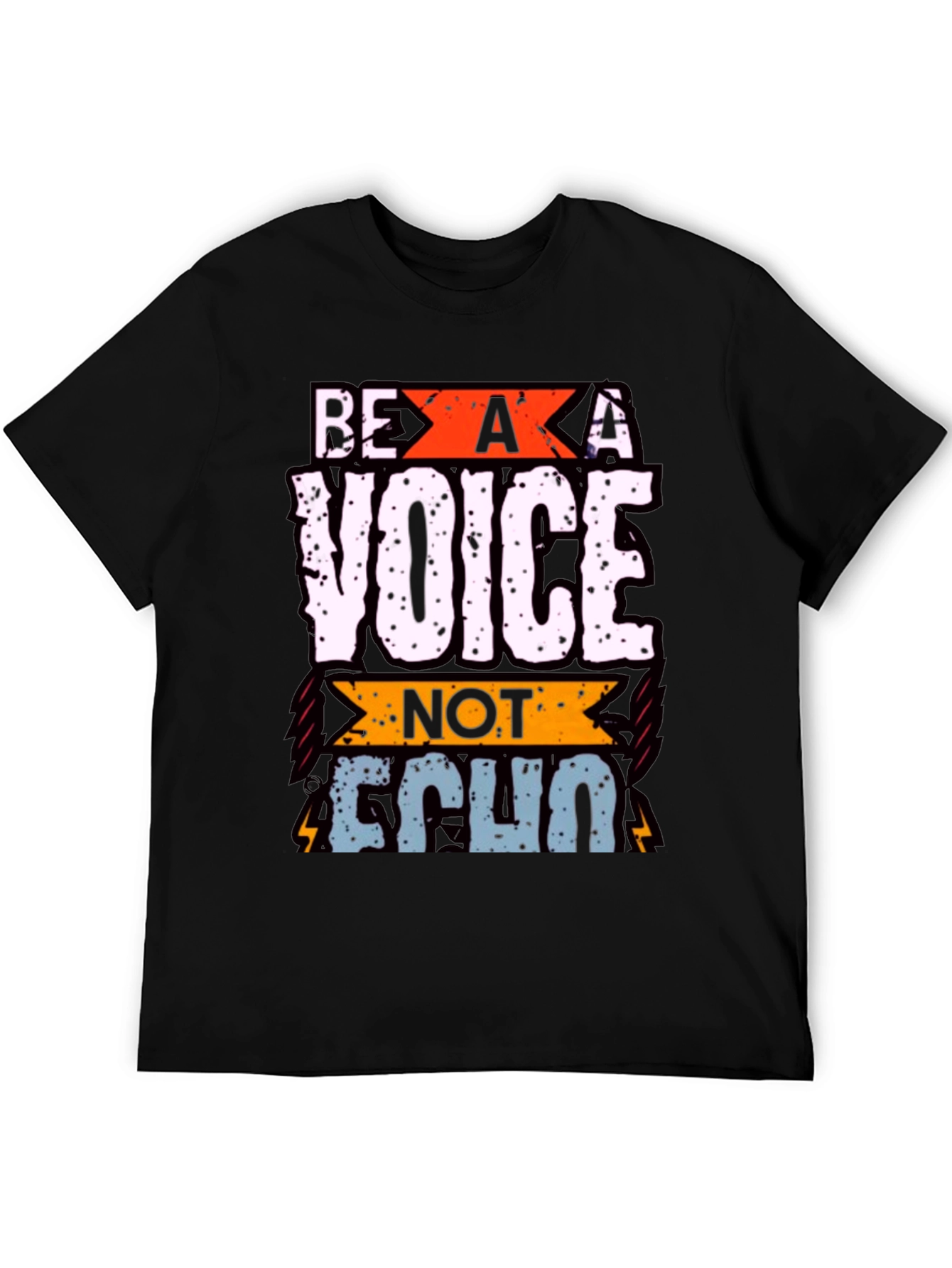 Be A Voice T-Shirt - Inspirational Graphic Tee