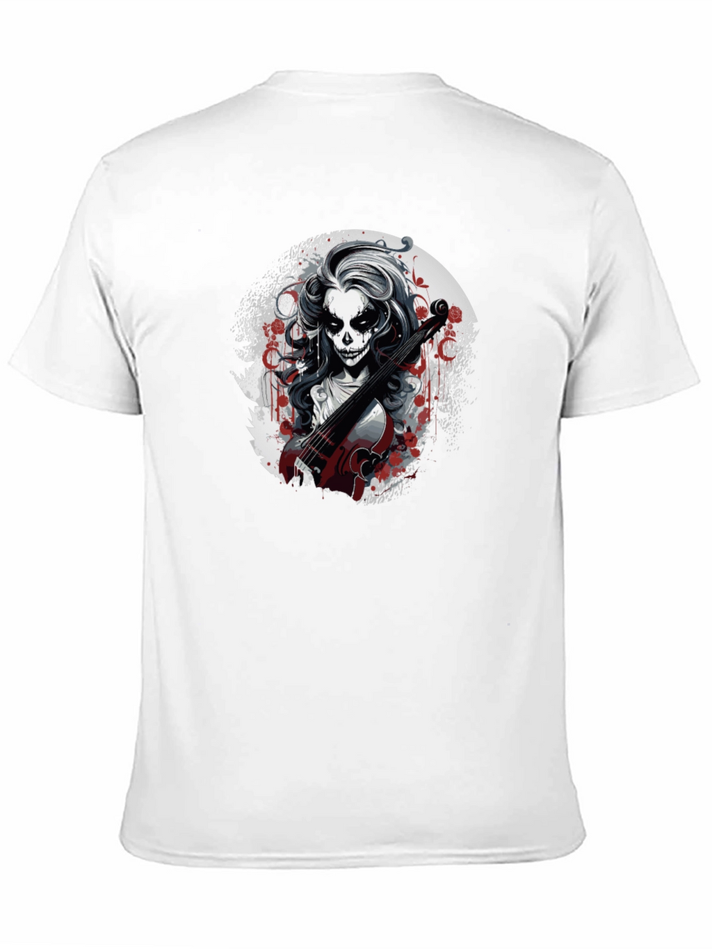 Day of the Dead Violinist Graphic Tee