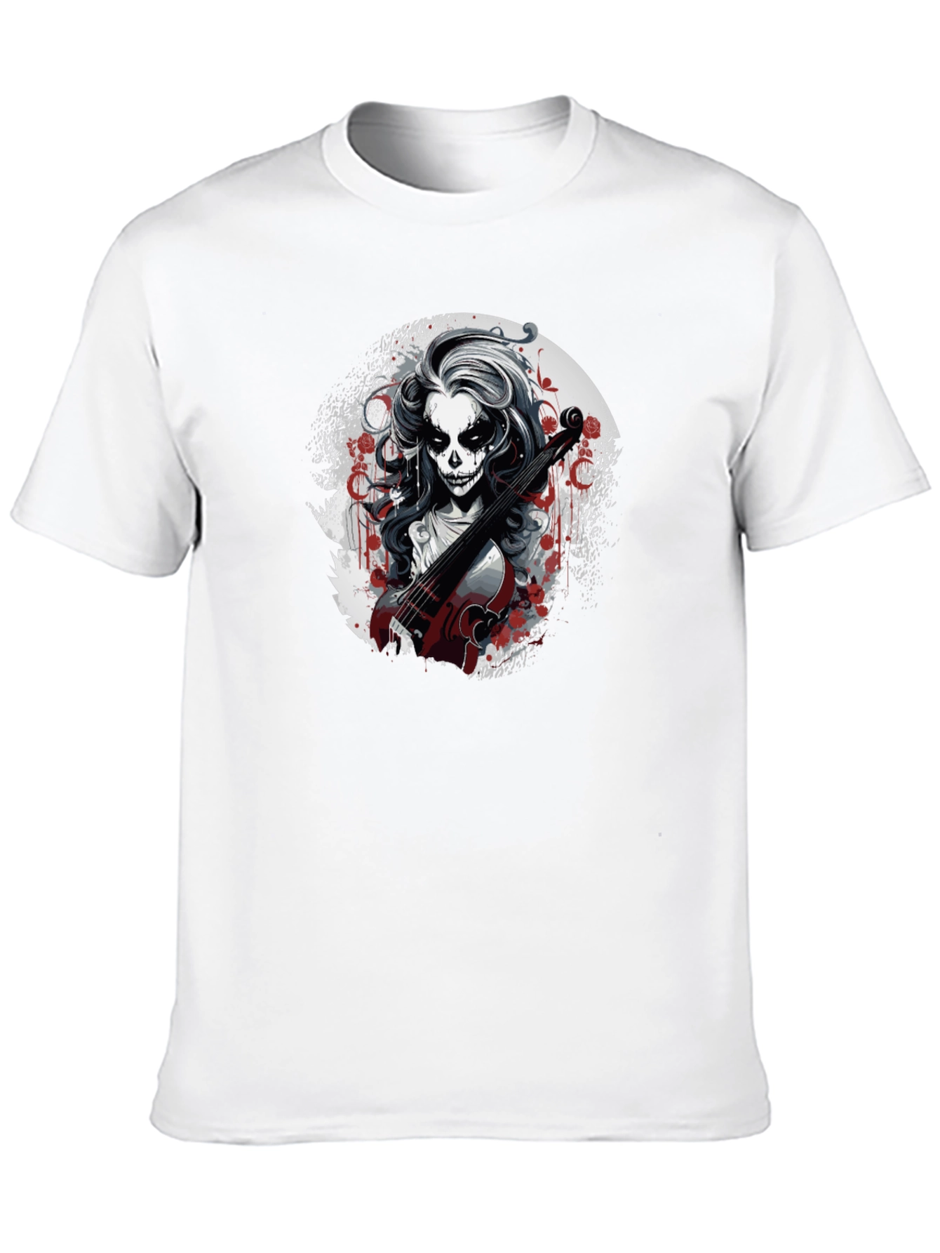 Day of the Dead Violinist Graphic Tee