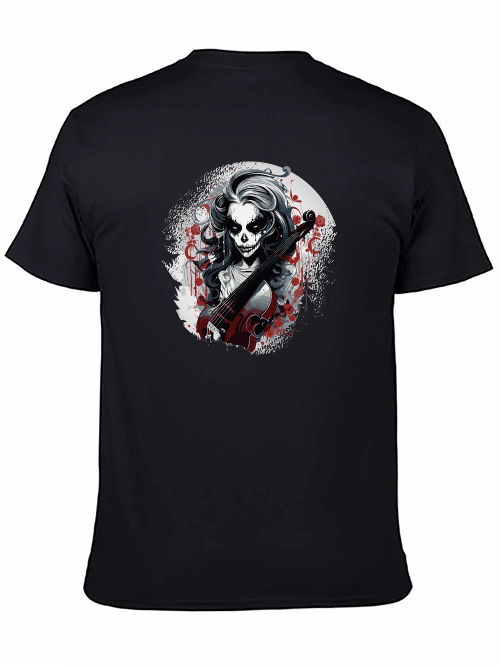 Day of the Dead Violinist Graphic Tee