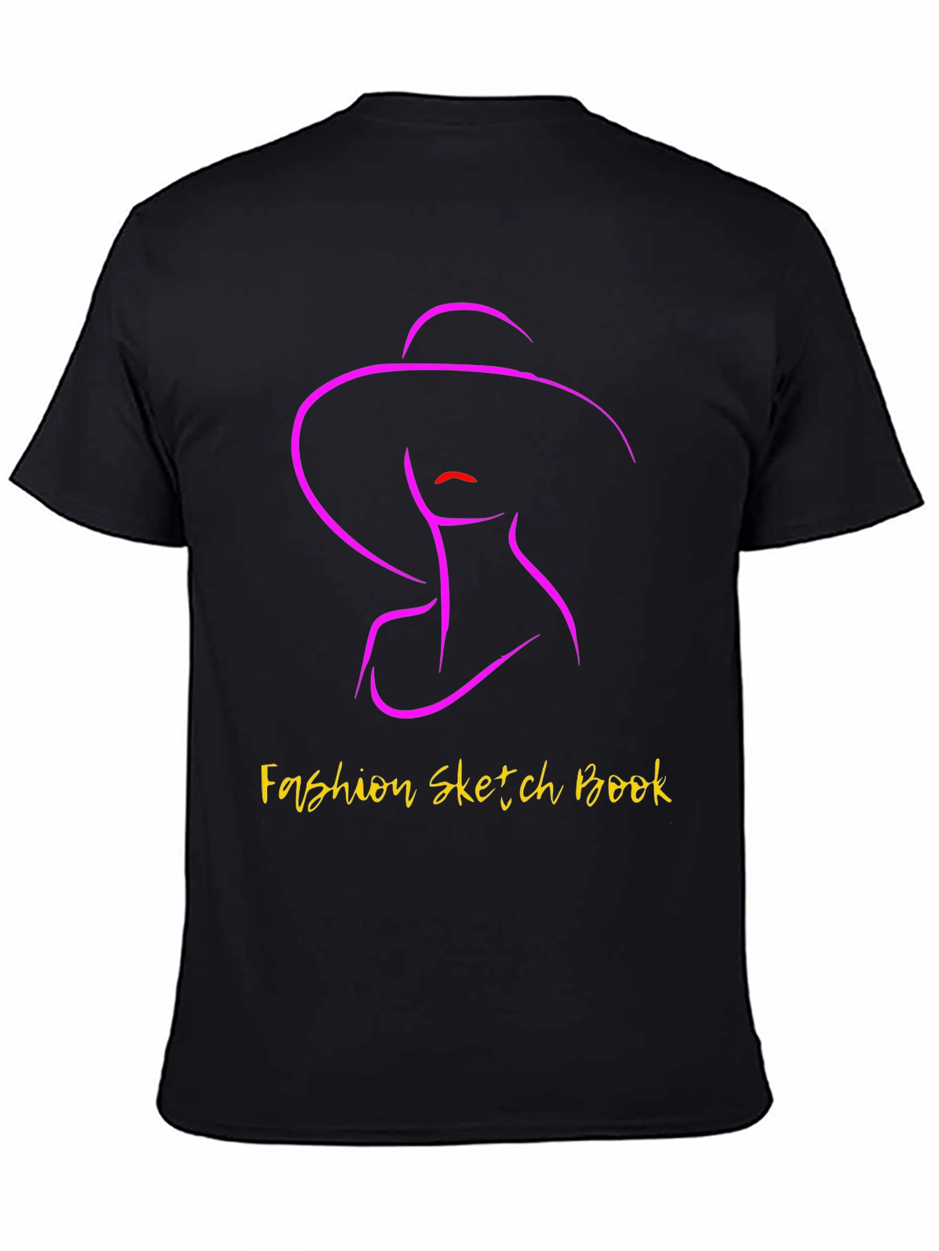 Fashion Sketch Book Graphic Tee - Stylish Unisex T-Shirt