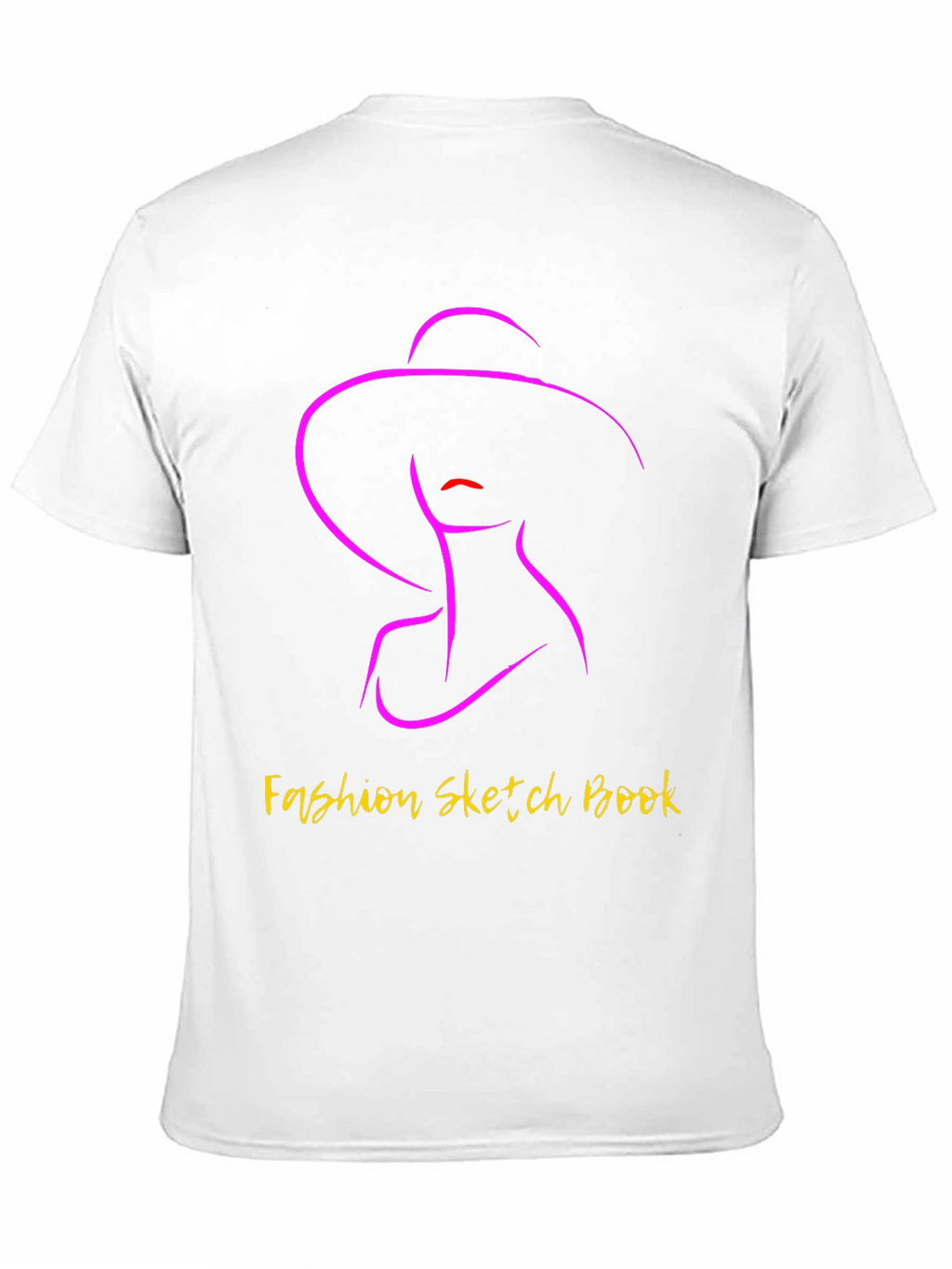 Fashion Sketch Book Graphic Tee - Stylish Unisex T-Shirt