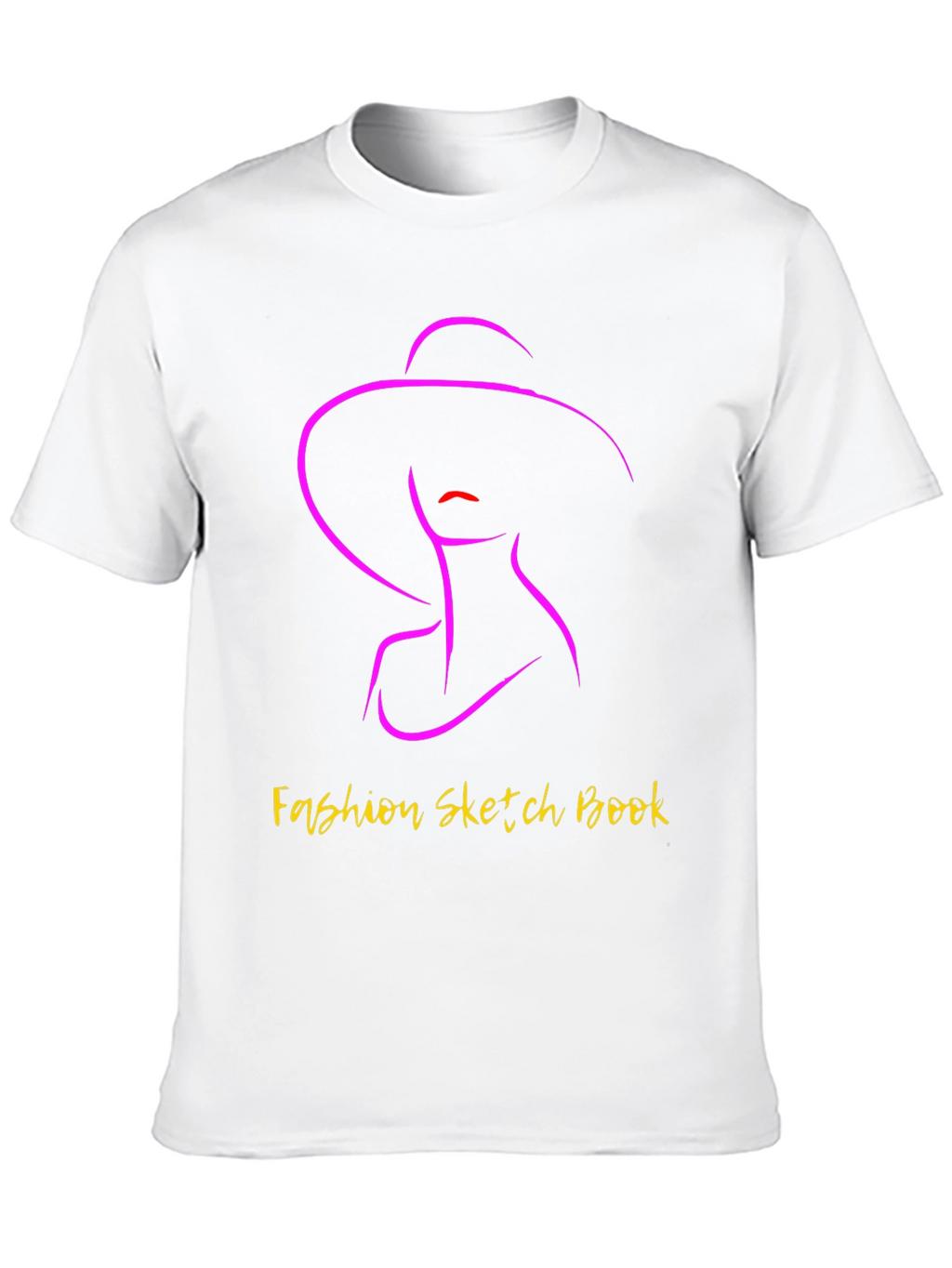 Fashion Sketch Book Graphic Tee - Stylish Unisex T-Shirt