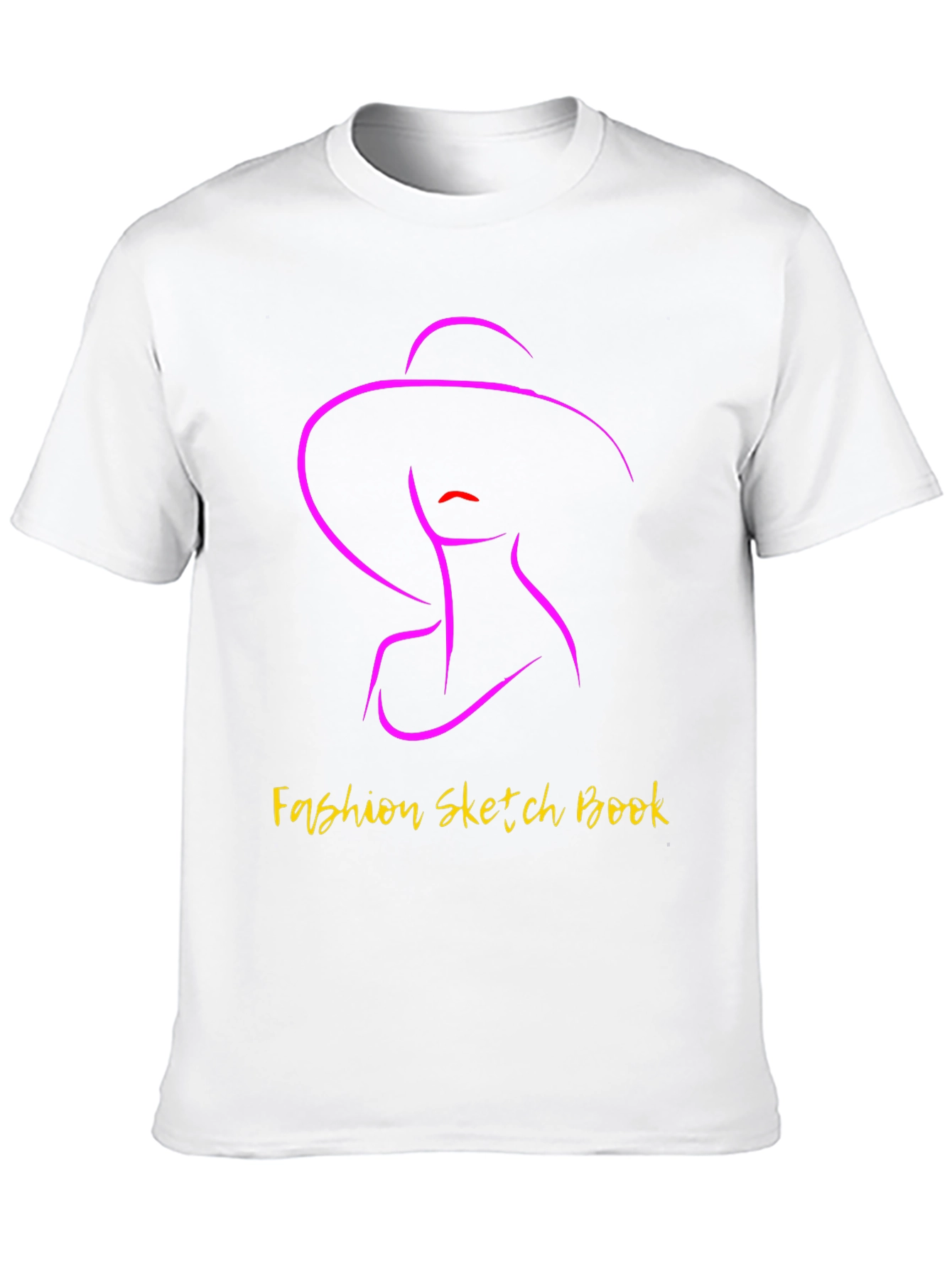 Fashion Sketch Book Graphic Tee - Stylish Unisex T-Shirt