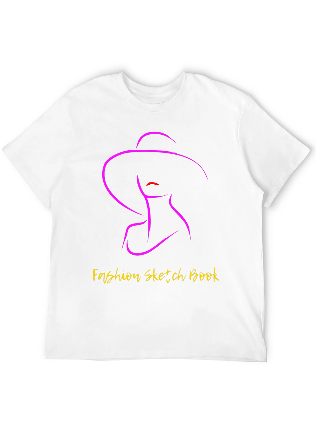 Fashion Sketch Book Graphic Tee - Stylish Unisex T-Shirt