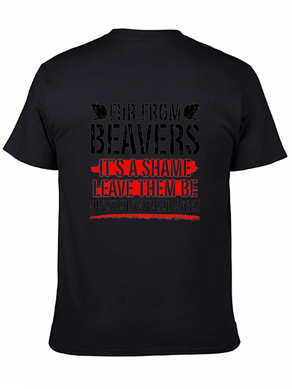 Fur From Beavers T-Shirt
