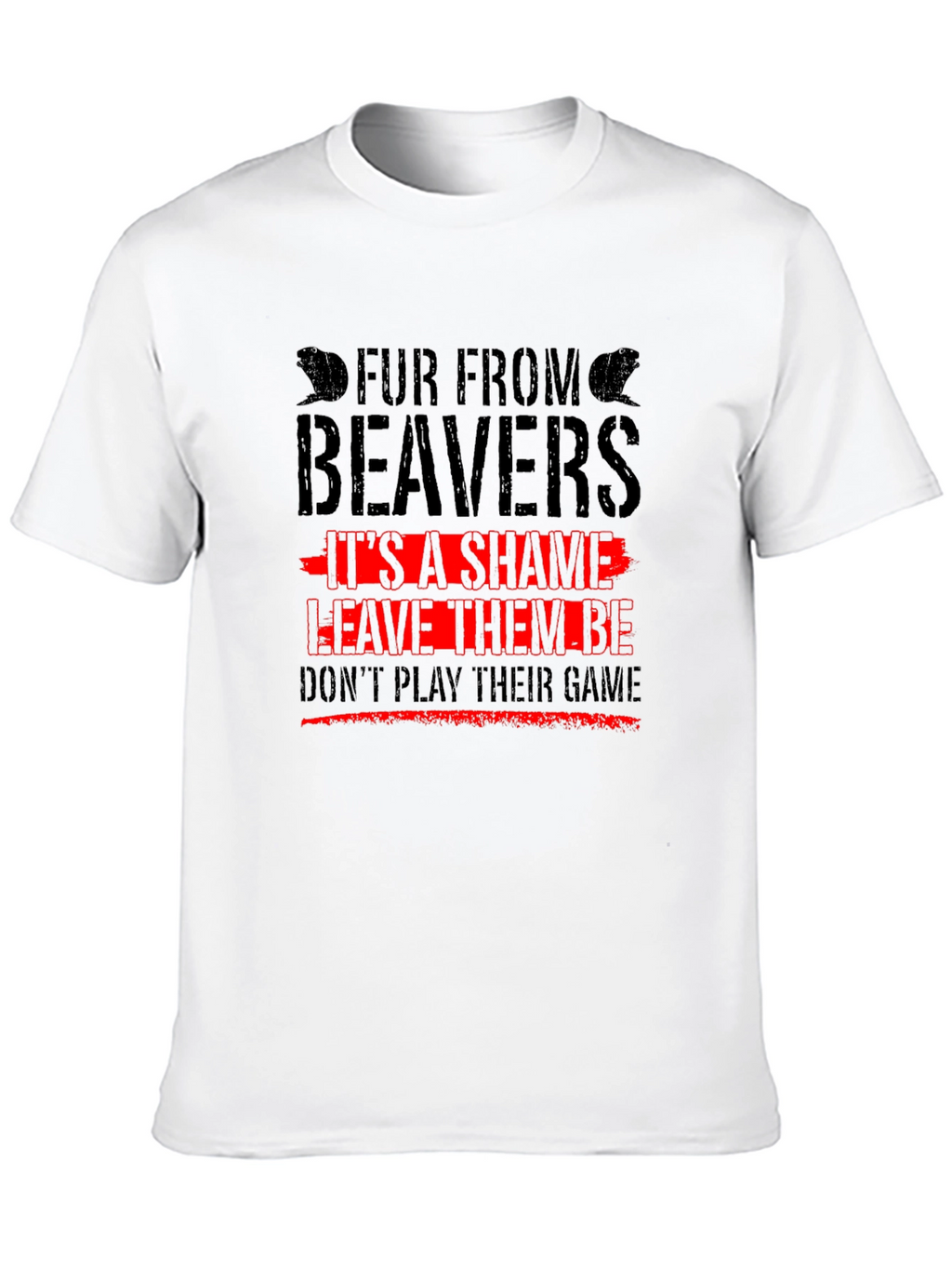 Fur From Beavers T-Shirt