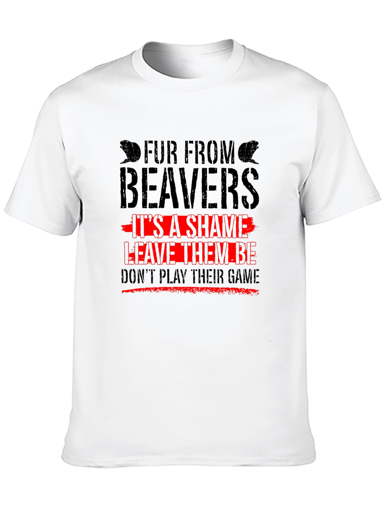 Fur From Beavers T-Shirt