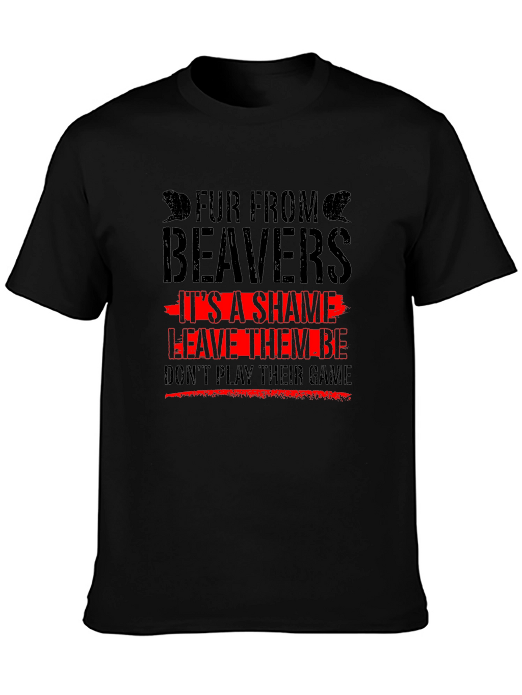 Fur From Beavers T-Shirt