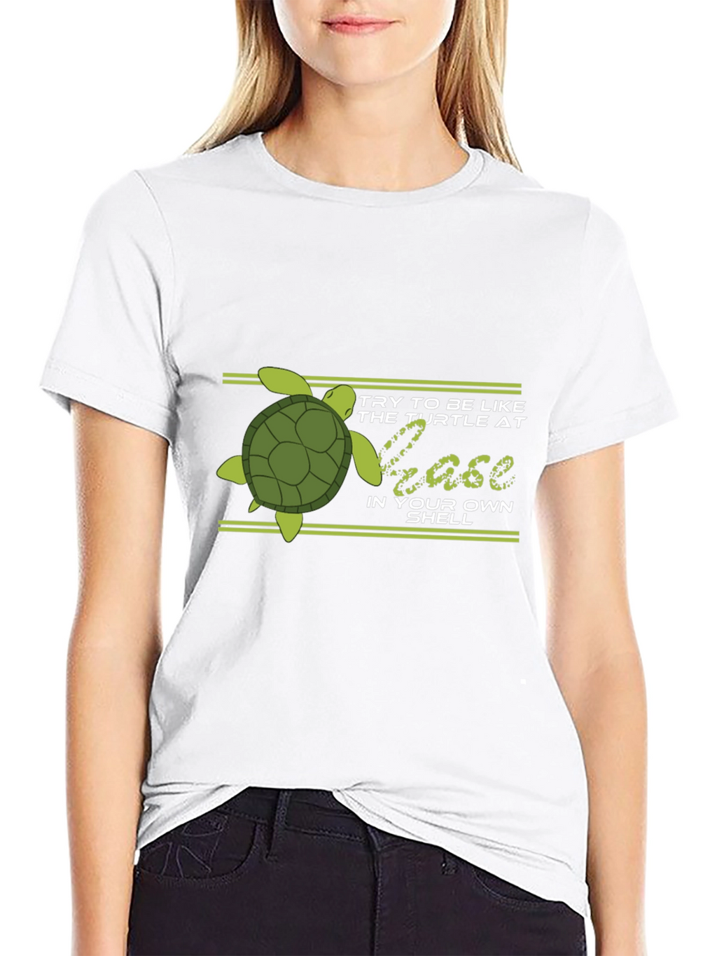 Turtle at Ease Graphic T-Shirt