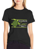 Turtle at Ease Graphic T-Shirt