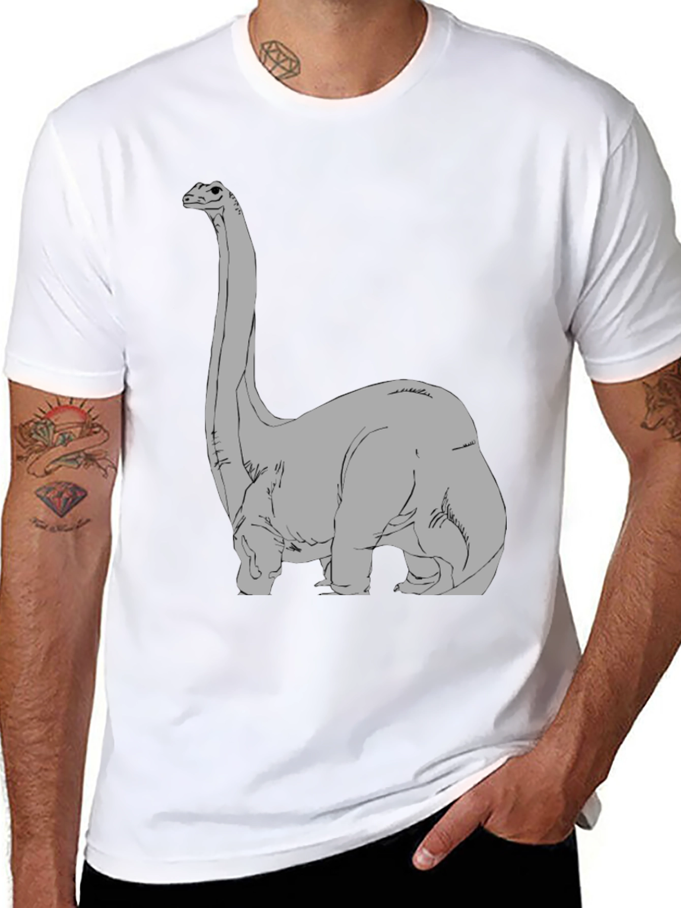 Dinosaur Graphic Tee - Prehistoric Style