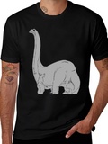 Dinosaur Graphic Tee - Prehistoric Style