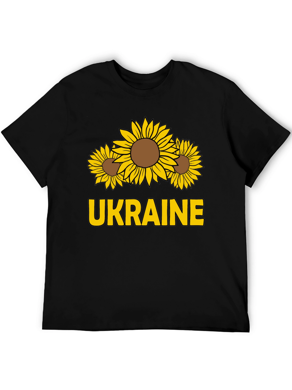 Ukraine Sunflower Graphic Tee