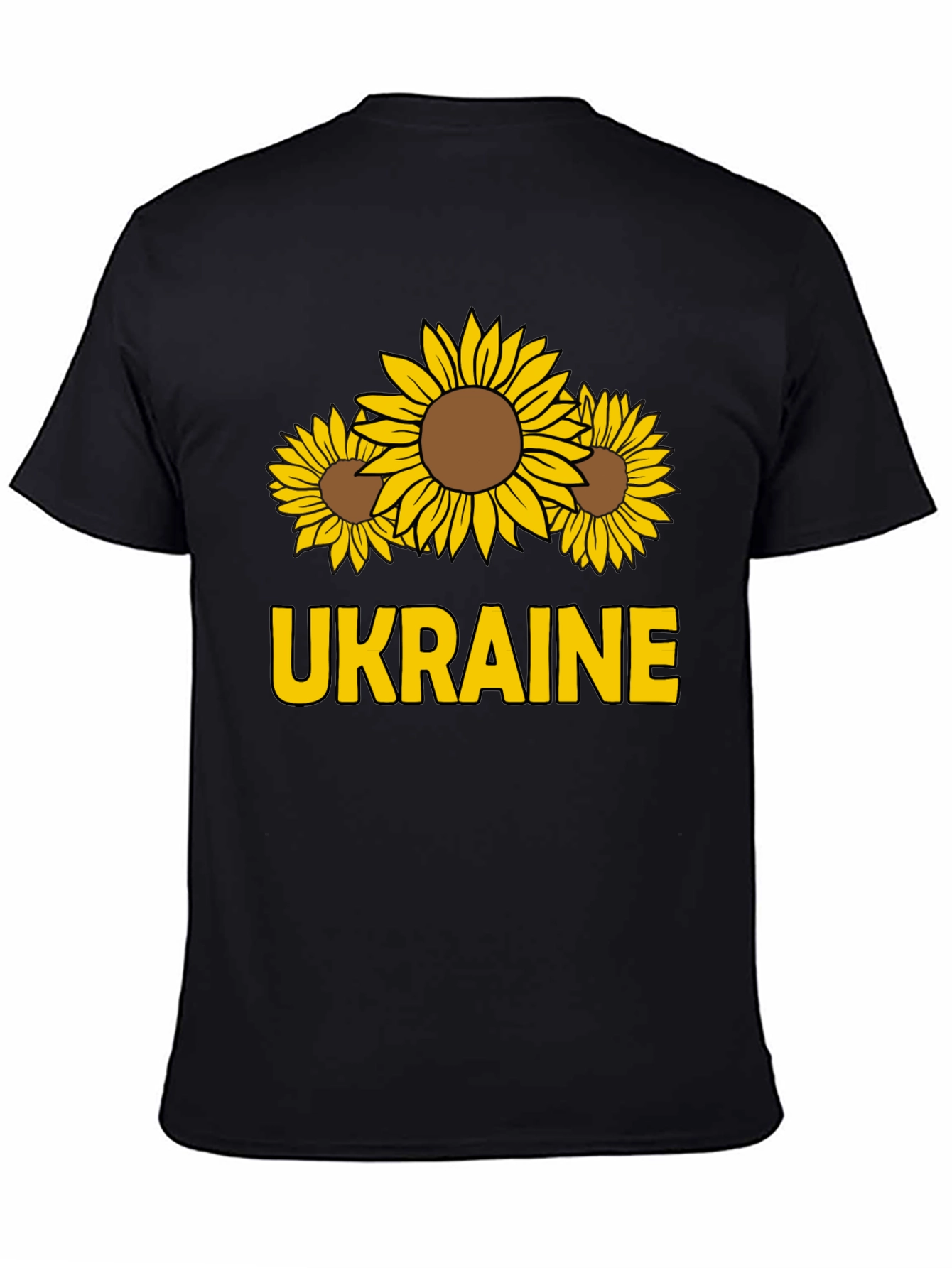 Ukraine Sunflower Graphic Tee