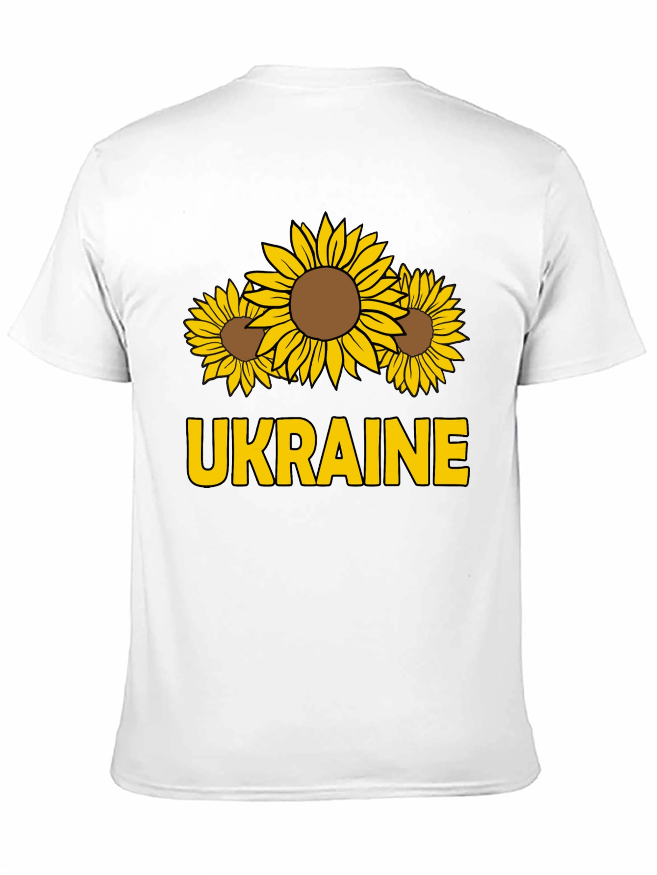 Ukraine Sunflower Graphic Tee