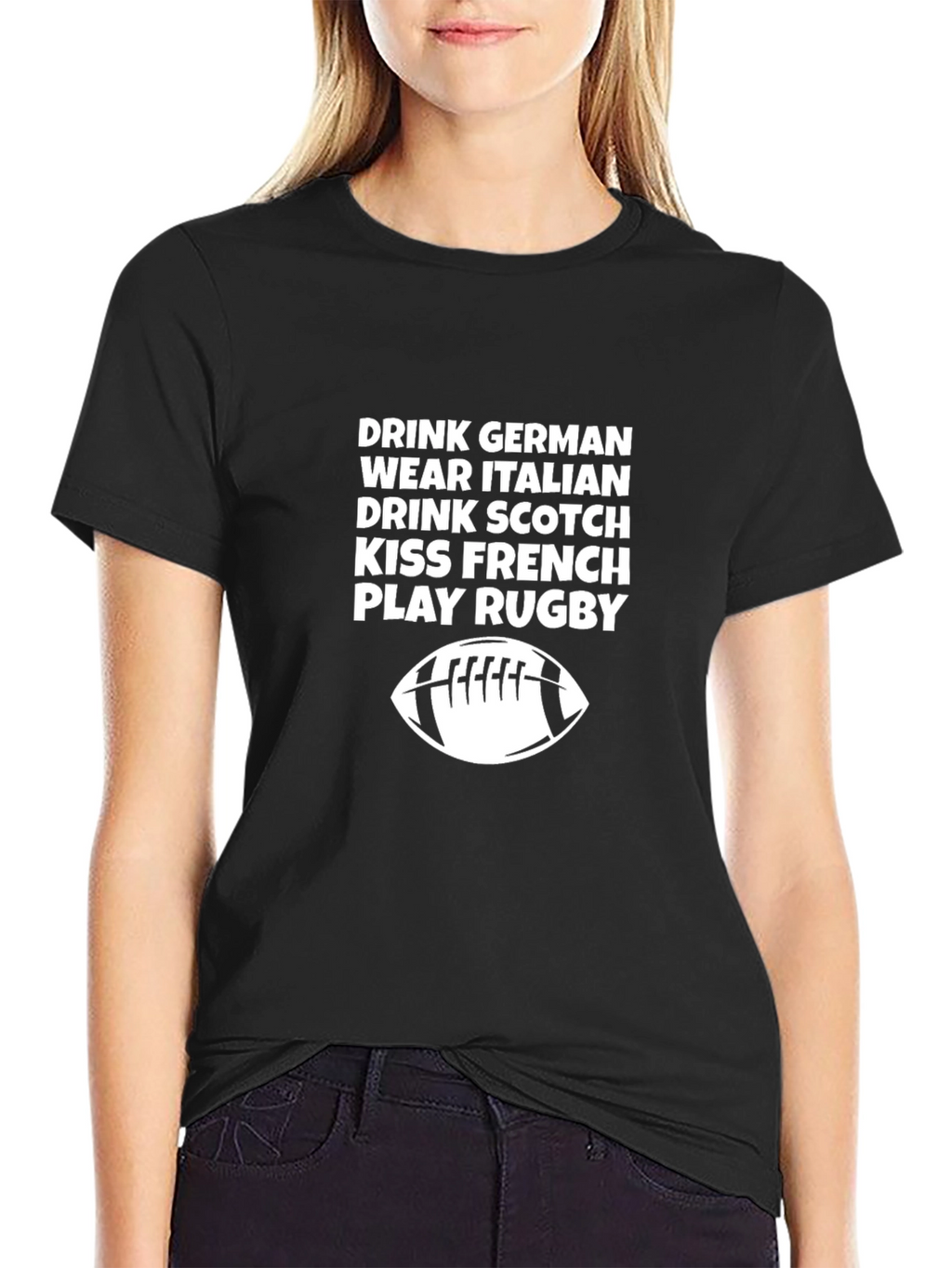 Rugby Fan Graphic T-Shirt