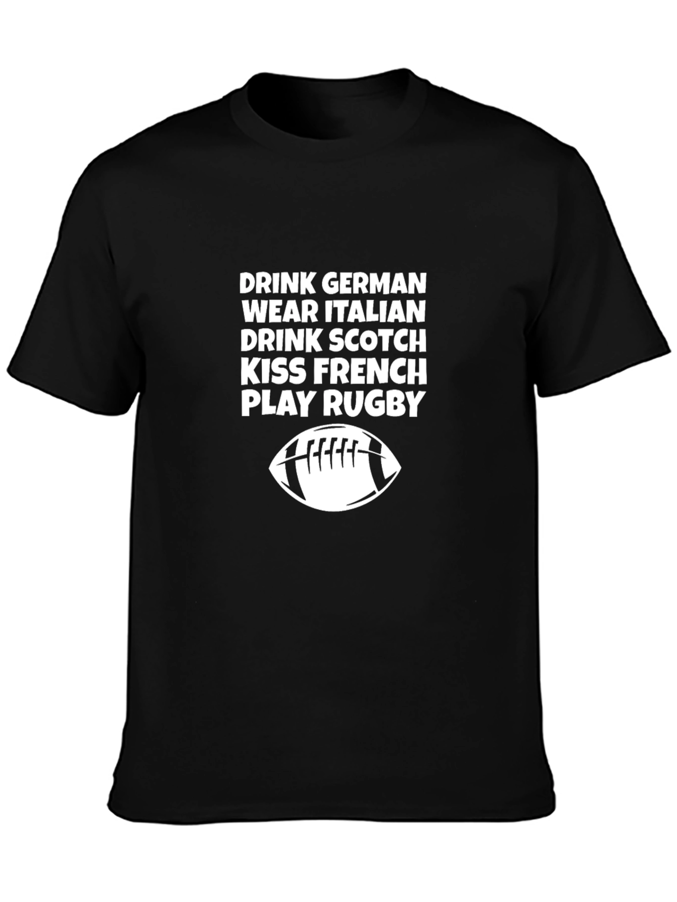 Rugby Fan Graphic T-Shirt