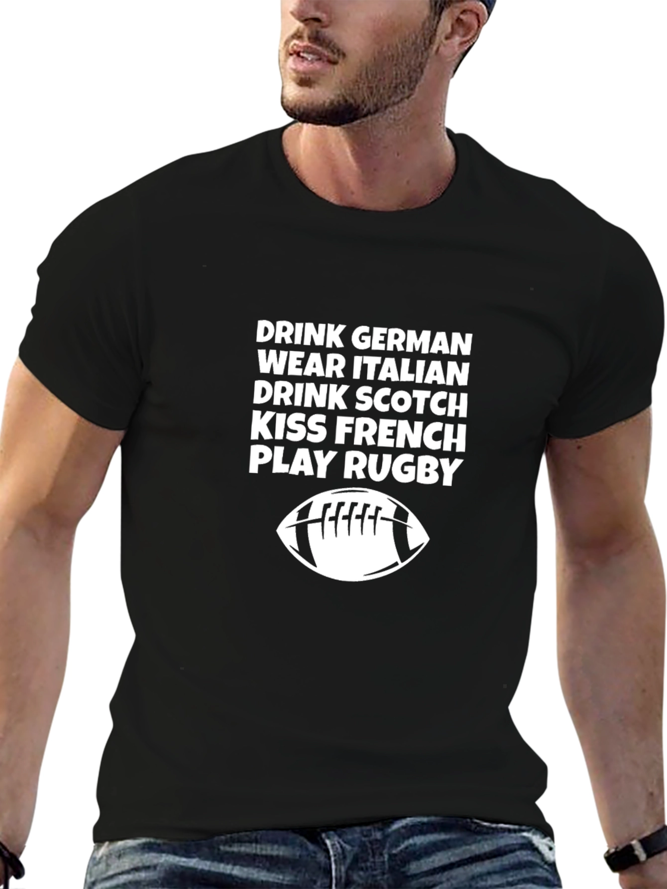 Rugby Fan Graphic T-Shirt