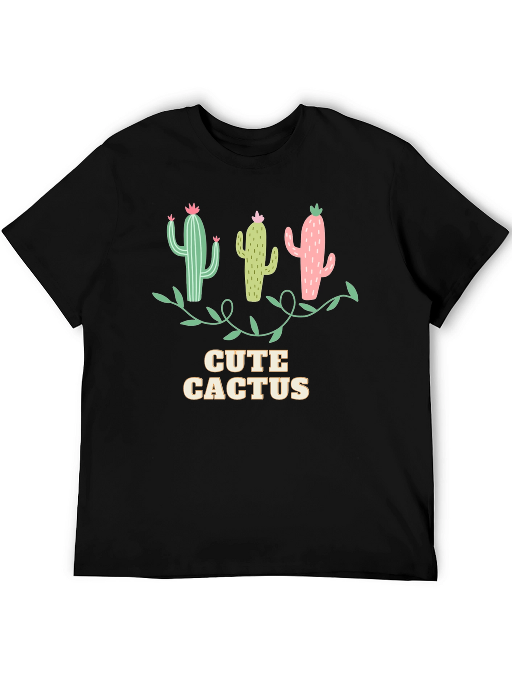Cute Cactus Graphic Tee - Desert Plant Lover Shirt
