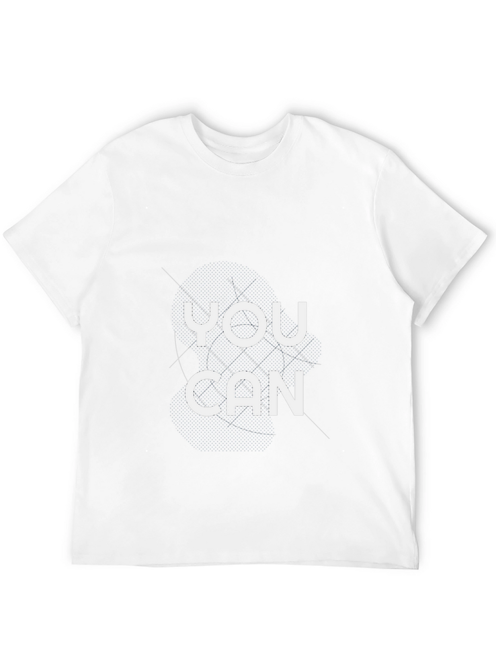 You Can Graphic Tee - Motivational Black T-Shirt