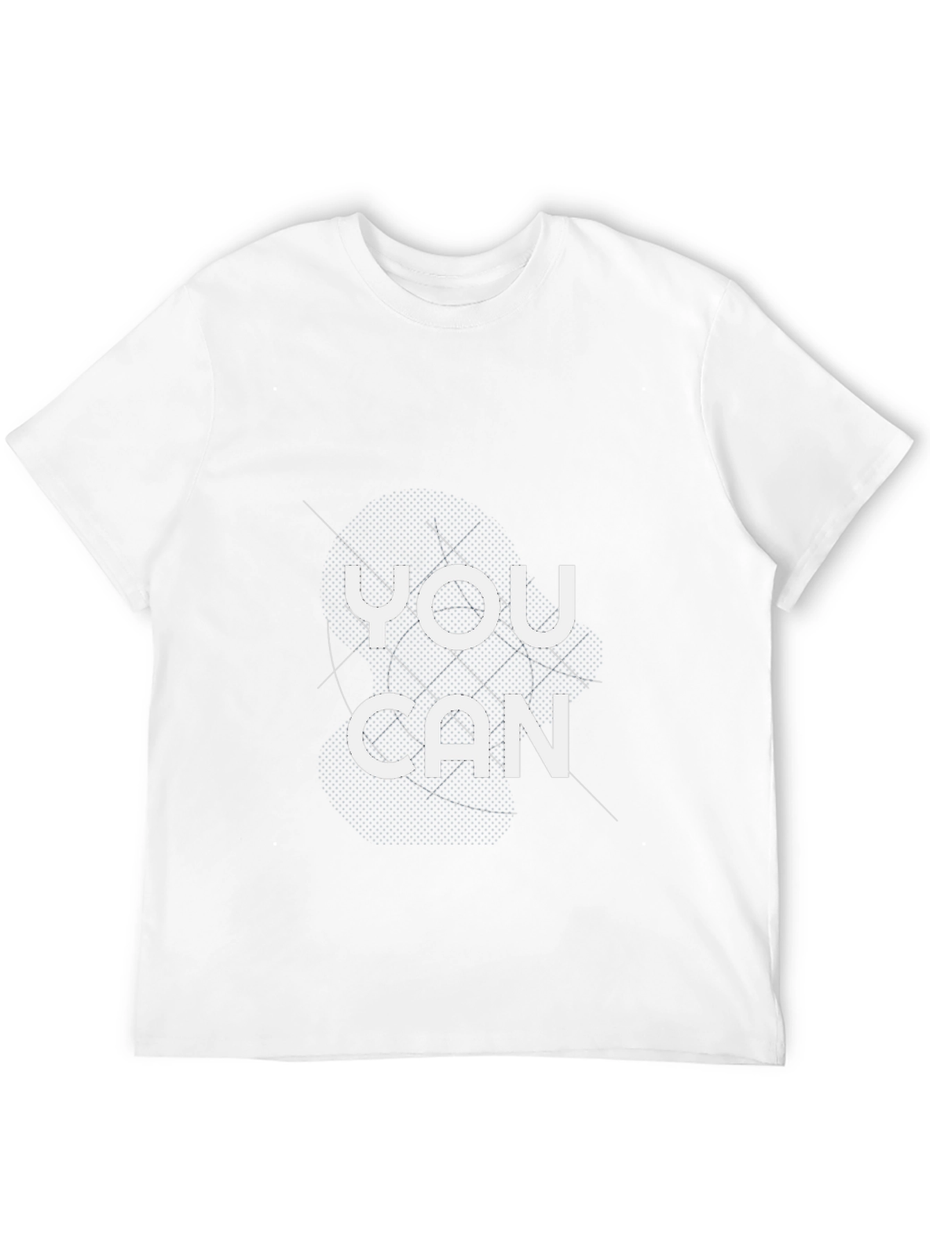 You Can Graphic Tee - Motivational Black T-Shirt